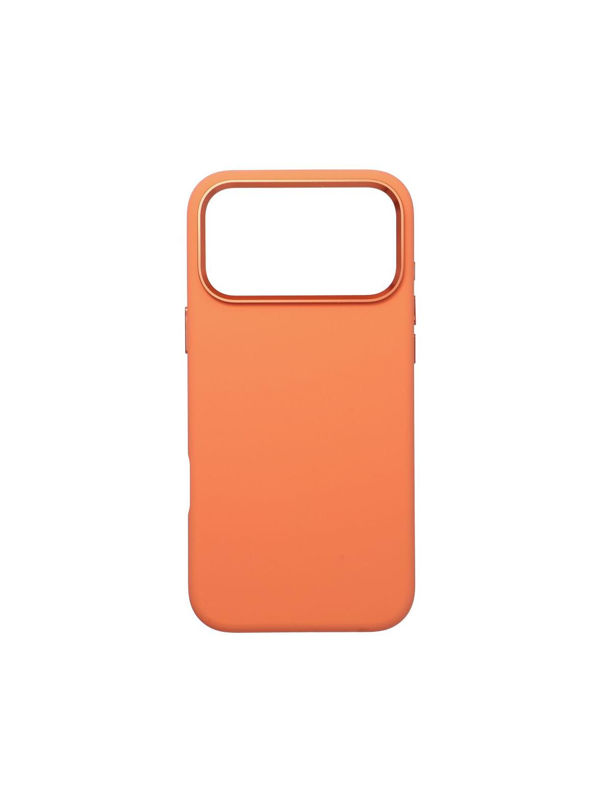 Etui na iPhone 17 PRO MAX Forcell F-Protect Frame Premium zgodny z MagSafe orange 0INT