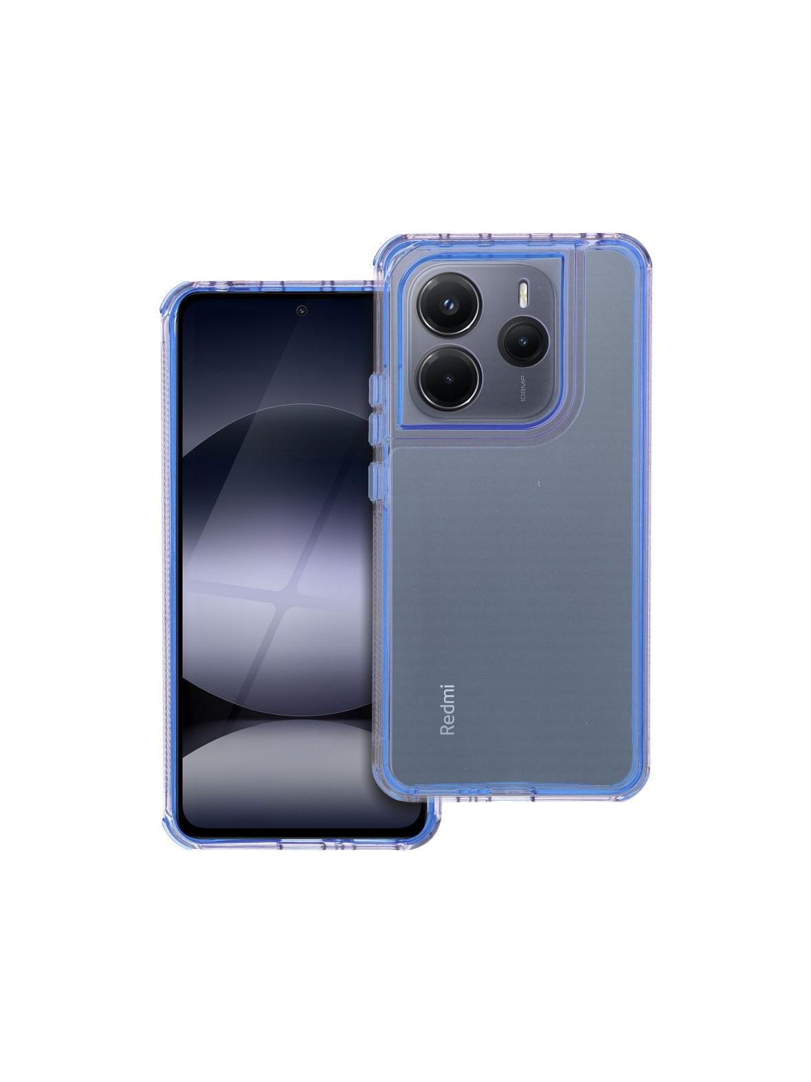 Futerał MATRIX CLEAR do XIAOMI Redmi Note 14 5G niebieski