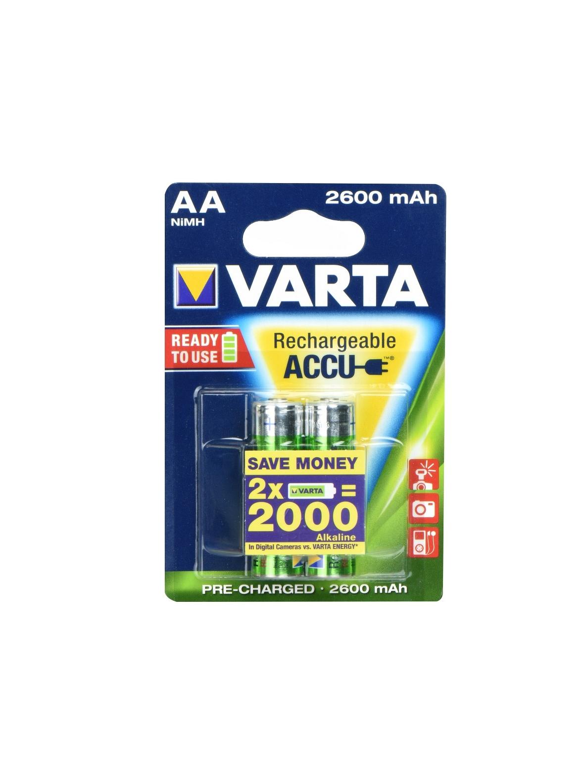 VARTA bateria akumulatorowa R6 (AA) 2600 mAh prossesional ready 2 szt