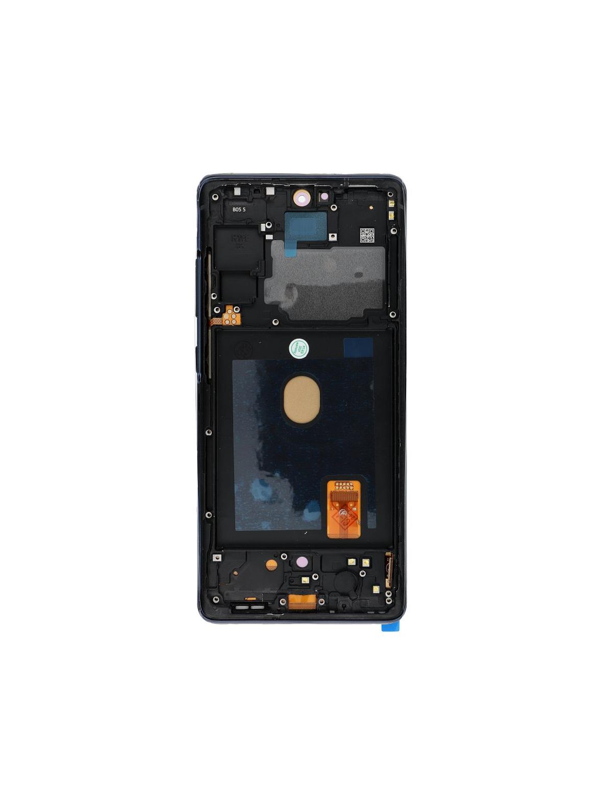 FixCell wyświetlacz LCD do SAMSUNG S20 FE OLED z ramką ciemno niebieski