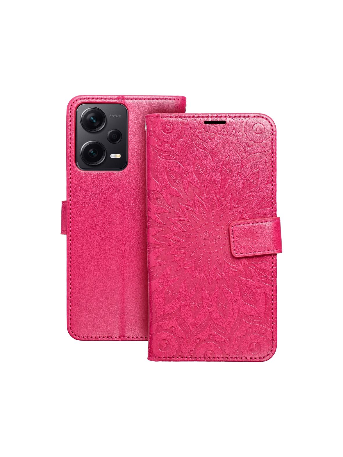 Kabura MEZZO Book do XIAOMI Redmi Note 12 5G mandala magenta