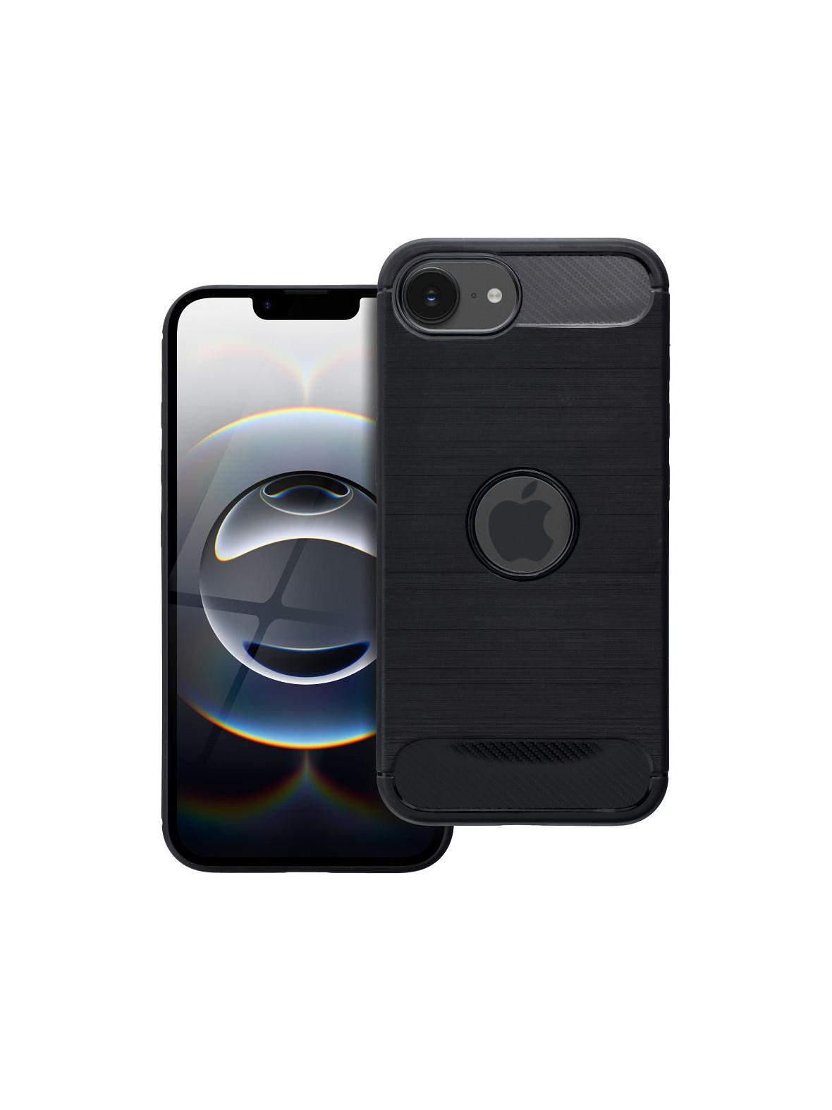 Futerał CARBON do IPHONE 16e (SE 4 2025) czarny