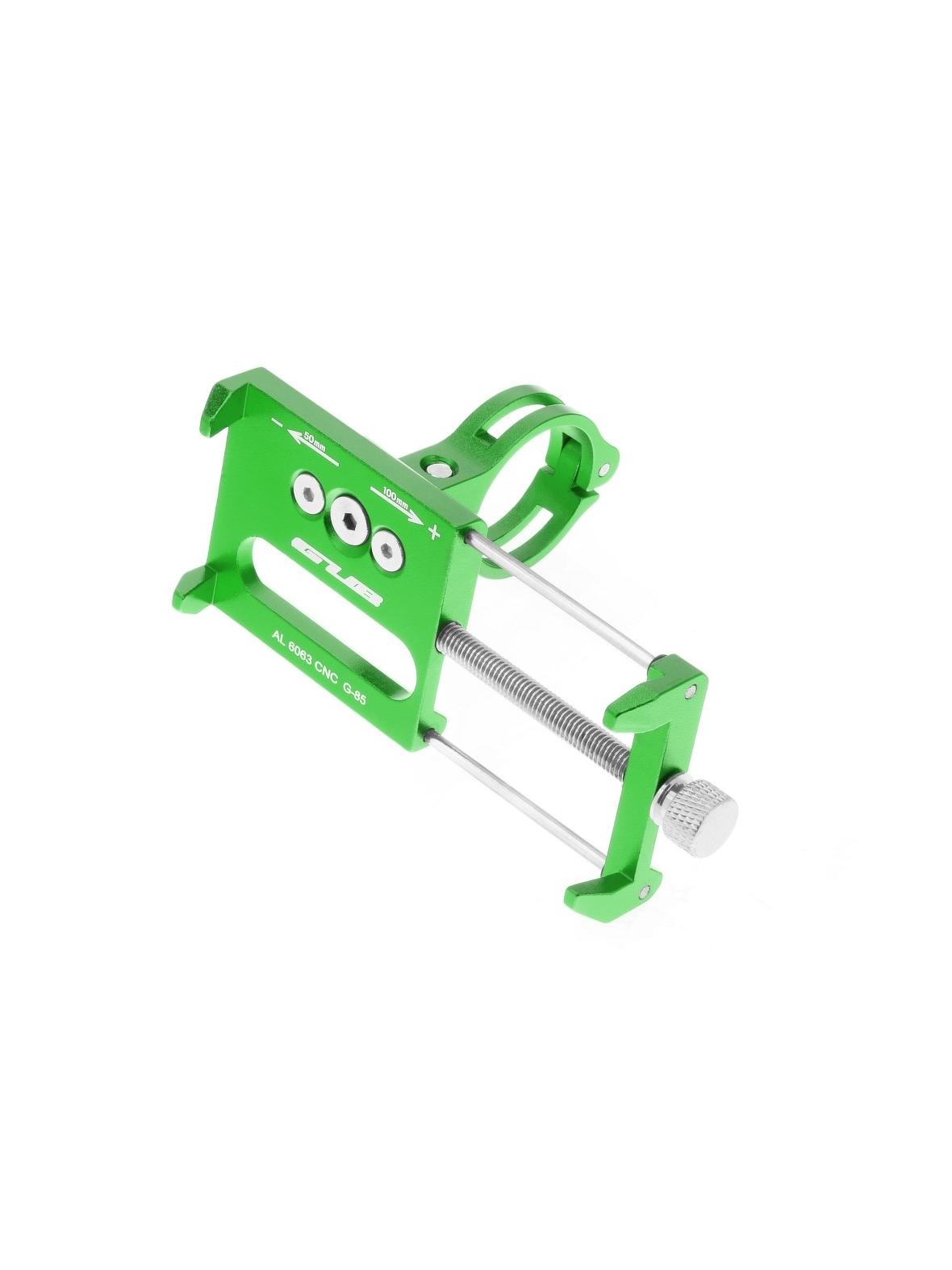GUB uchwyt rowerowy na kierownicę G85 Aluminium zielony