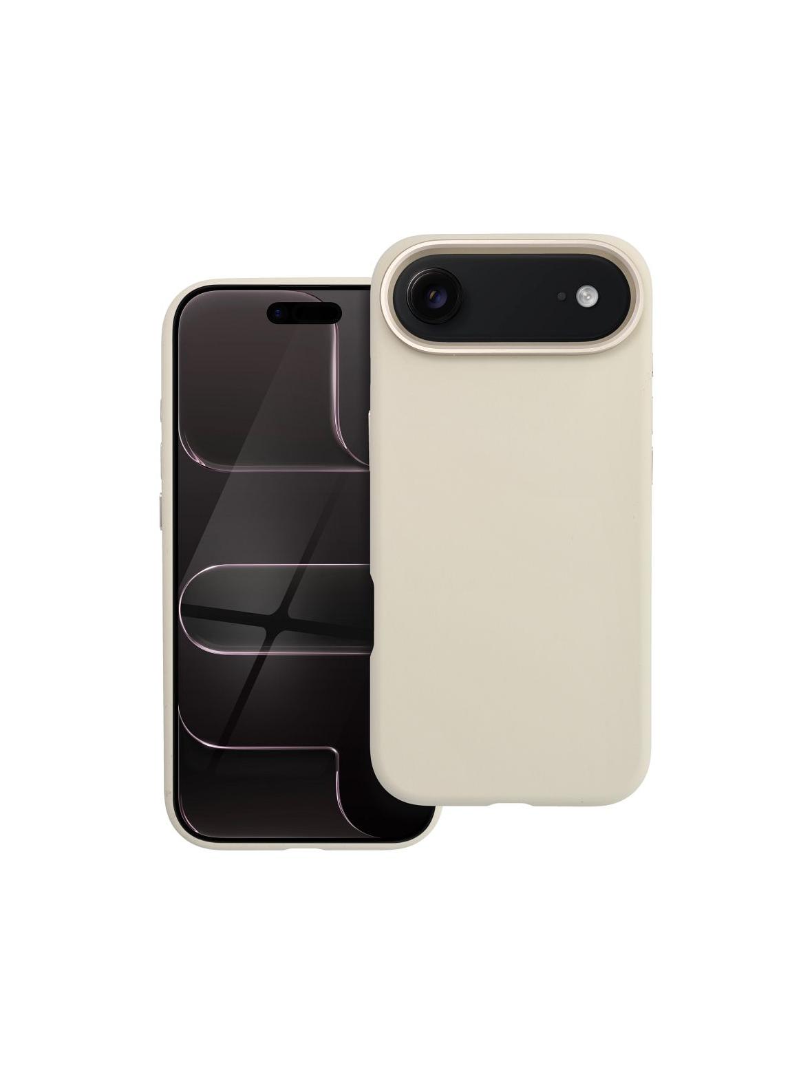 Etui na IPHONE 17 Air Forcell F-Protect Frame Premium zgodny z MagSafe antique white 0INT