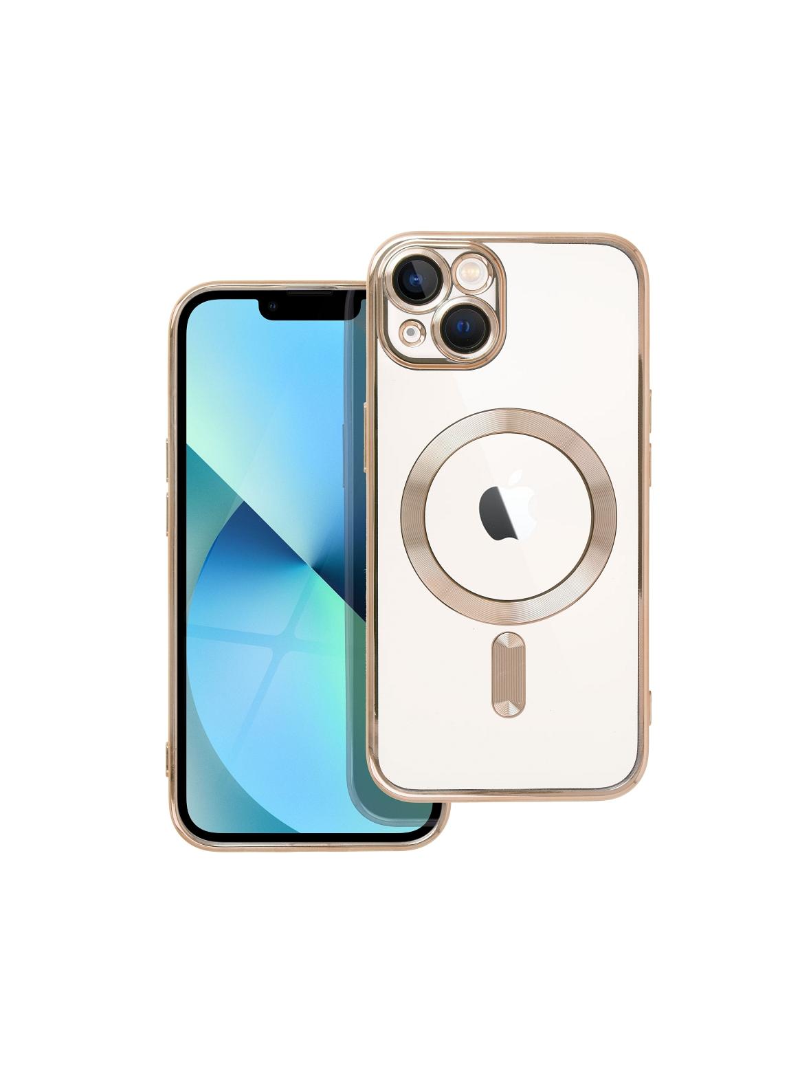 Futerał ELECTRO MAG COVER kompatybilny z MagSafe do IPHONE 13 złoty