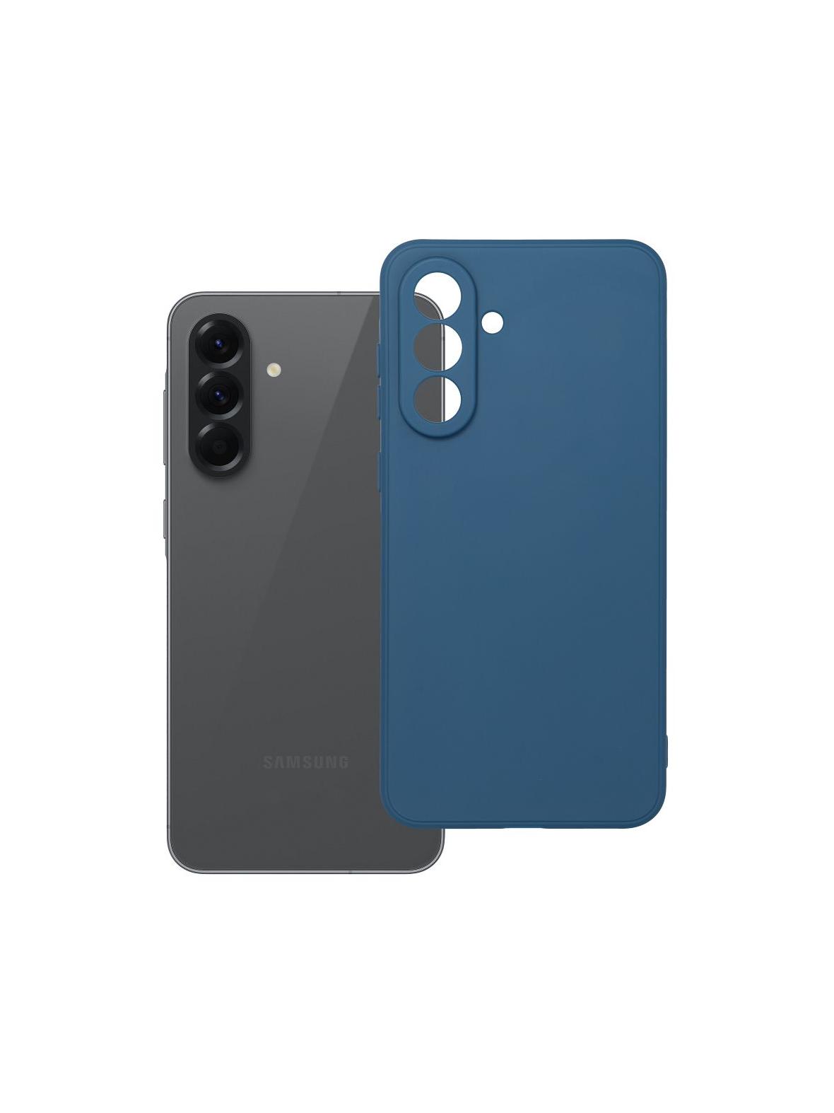 Futerał SOFT do SAMSUNG A56 5G ciemny niebieski