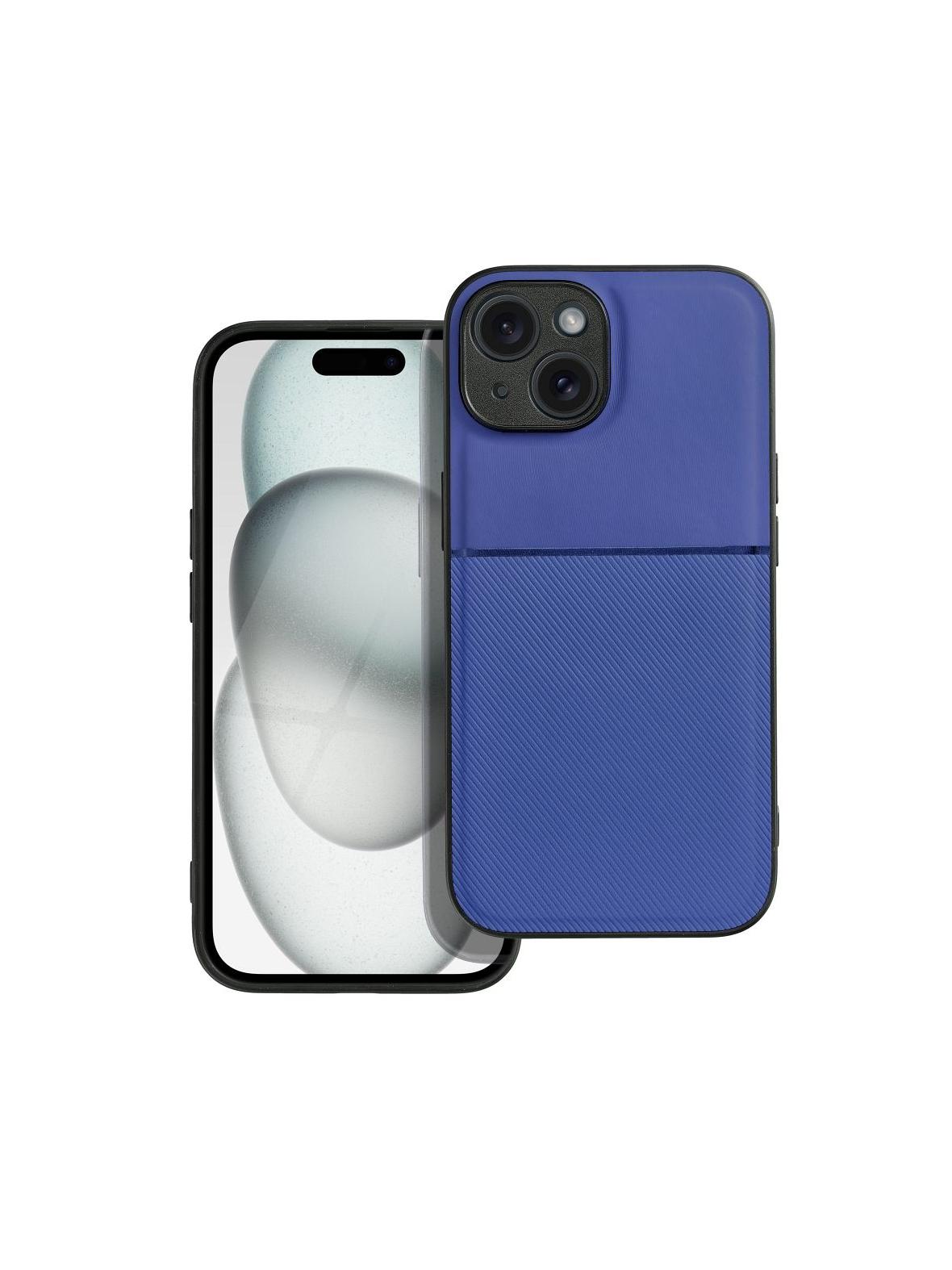 Futerał NOBLE do IPHONE 15 niebieski