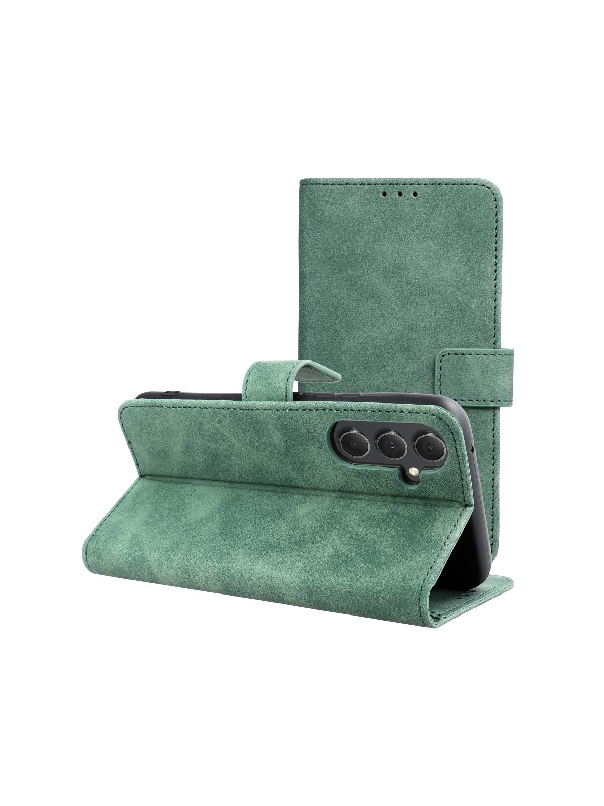 Kabura TENDER Book do SAMSUNG A54 5G zielony