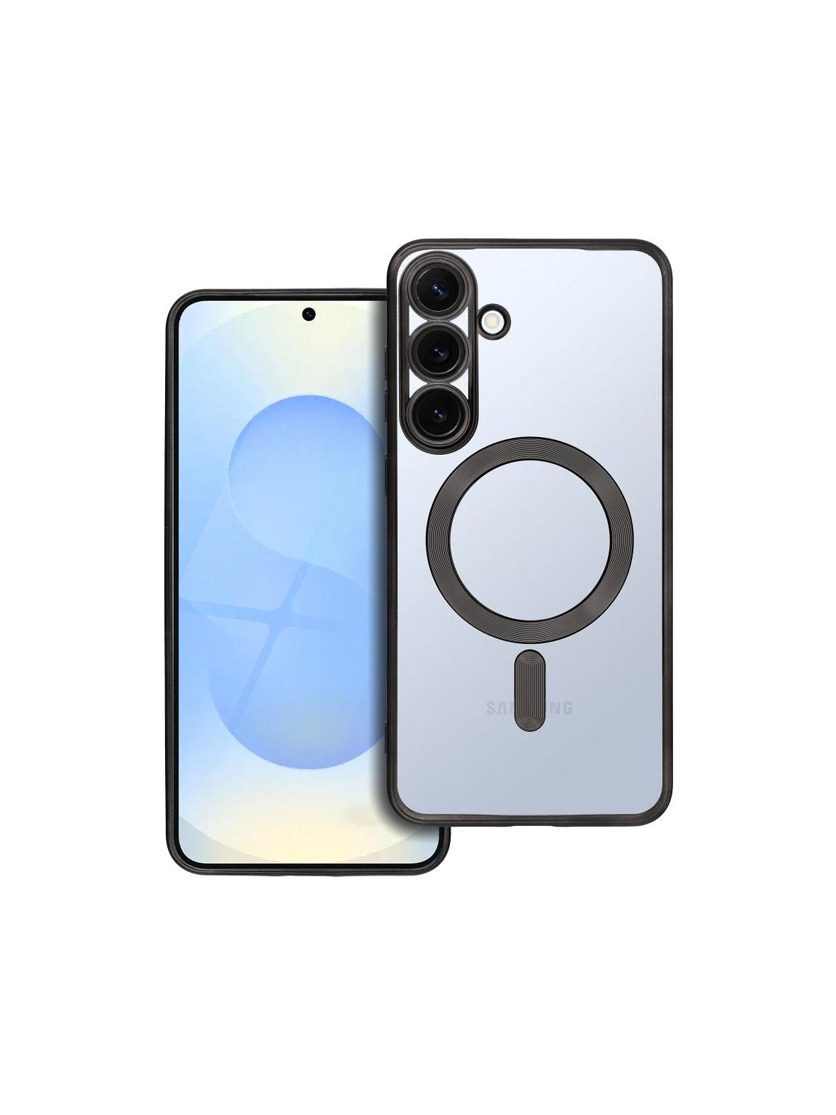 Futerał ELECTRO MAG COVER kompatybilny z MagSafe do SAMSUNG S25 Plus czarny