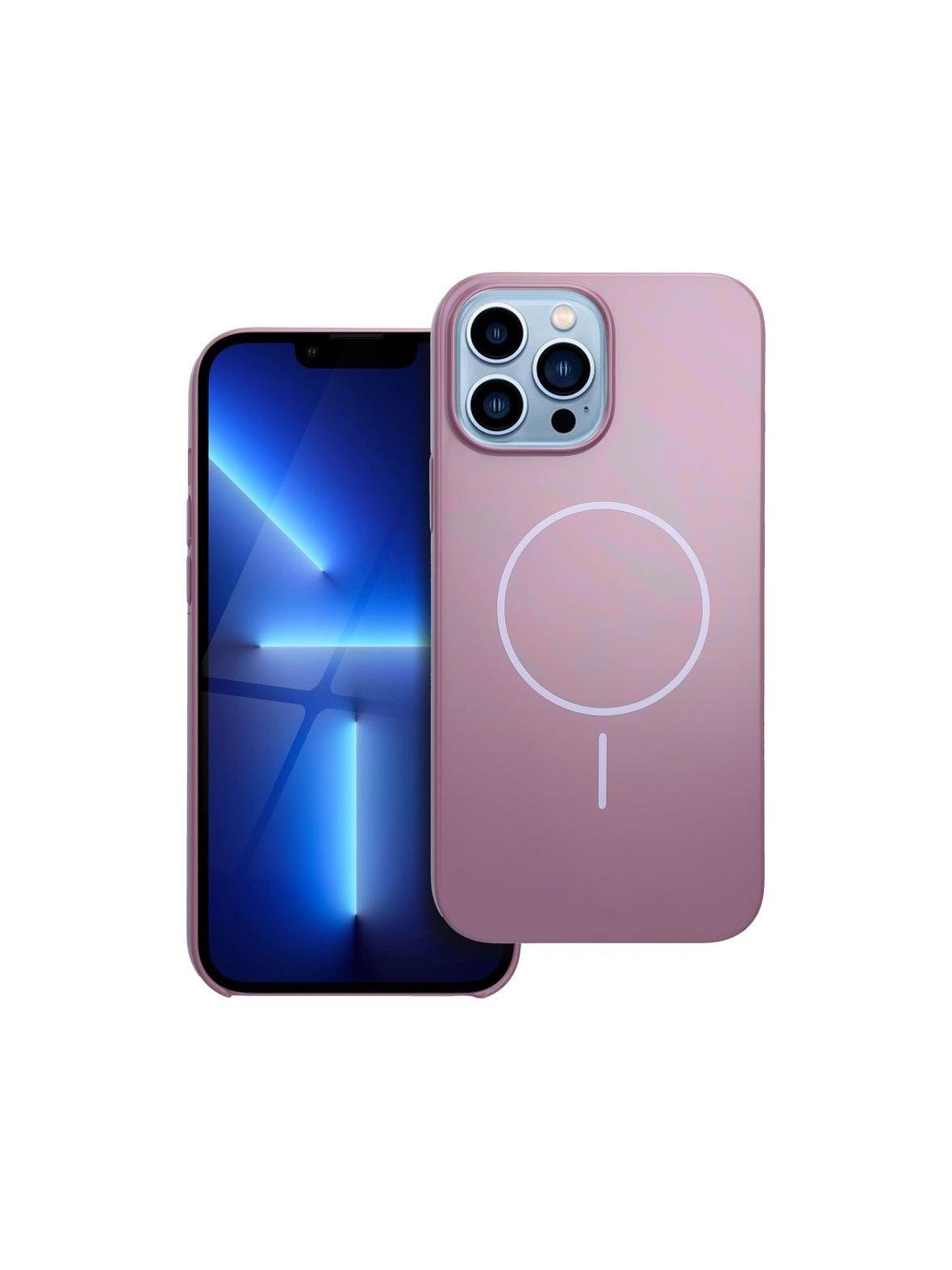 Glossy Mag Cover kompatybilny z MagSafe pasuje do IPHONE 13 PRO MAX fioletowy