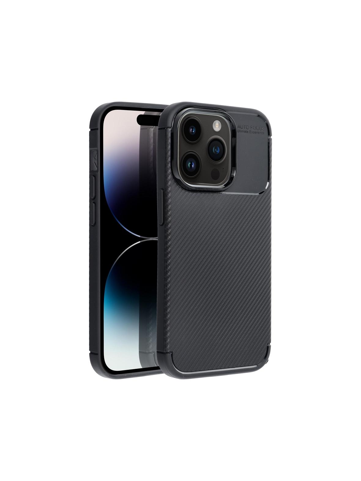 Futerał CARBON PREMIUM do IPHONE 11 Pro czarny