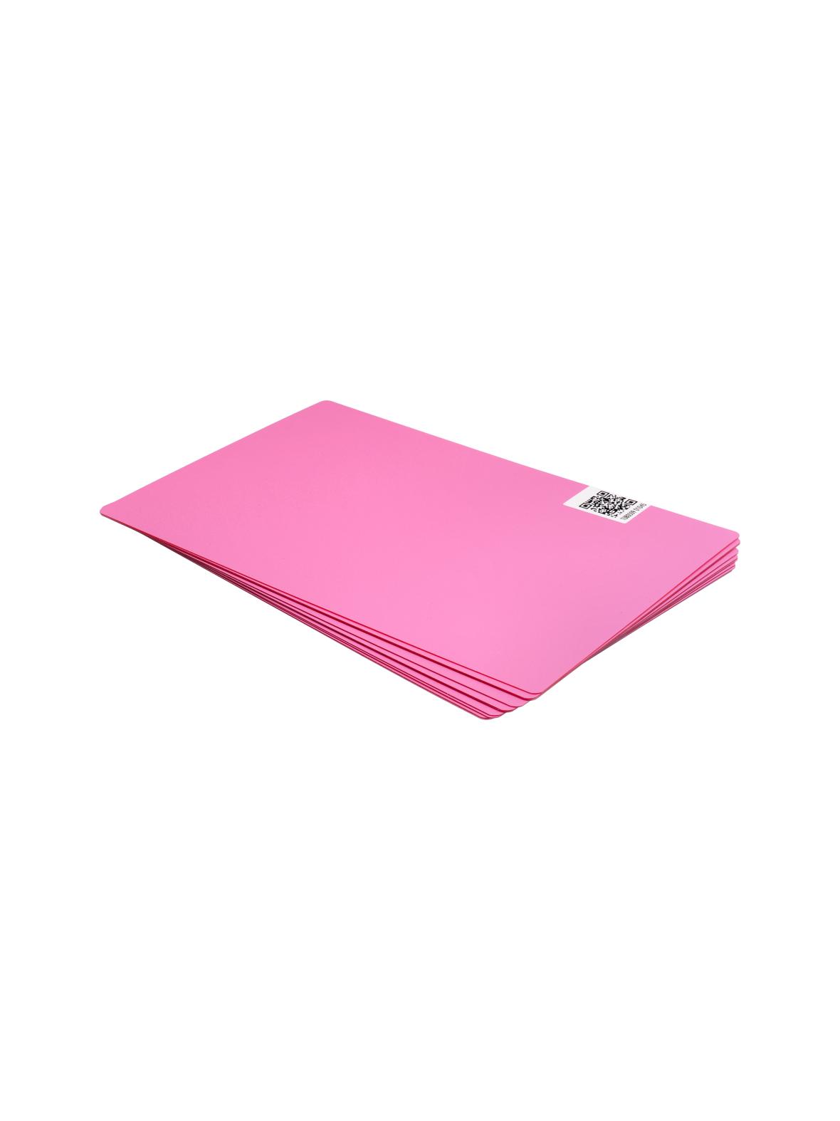 Folia do cięcia do plotera na tył telefonu 180 x 120 mm 10 sztuk - różowa z brokatem