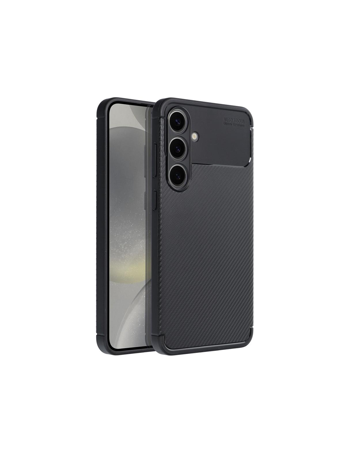 Futerał CARBON PREMIUM do SAMSUNG S24 Plus czarny