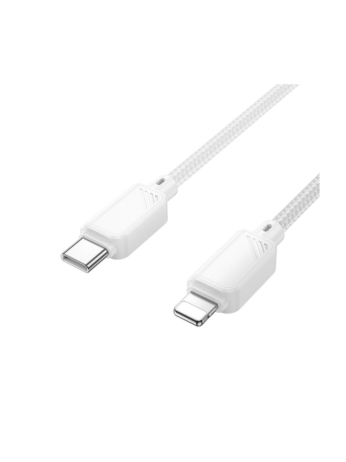 Kabel USB C do Lightning Hoco PD 27W 1 m X113 biały
