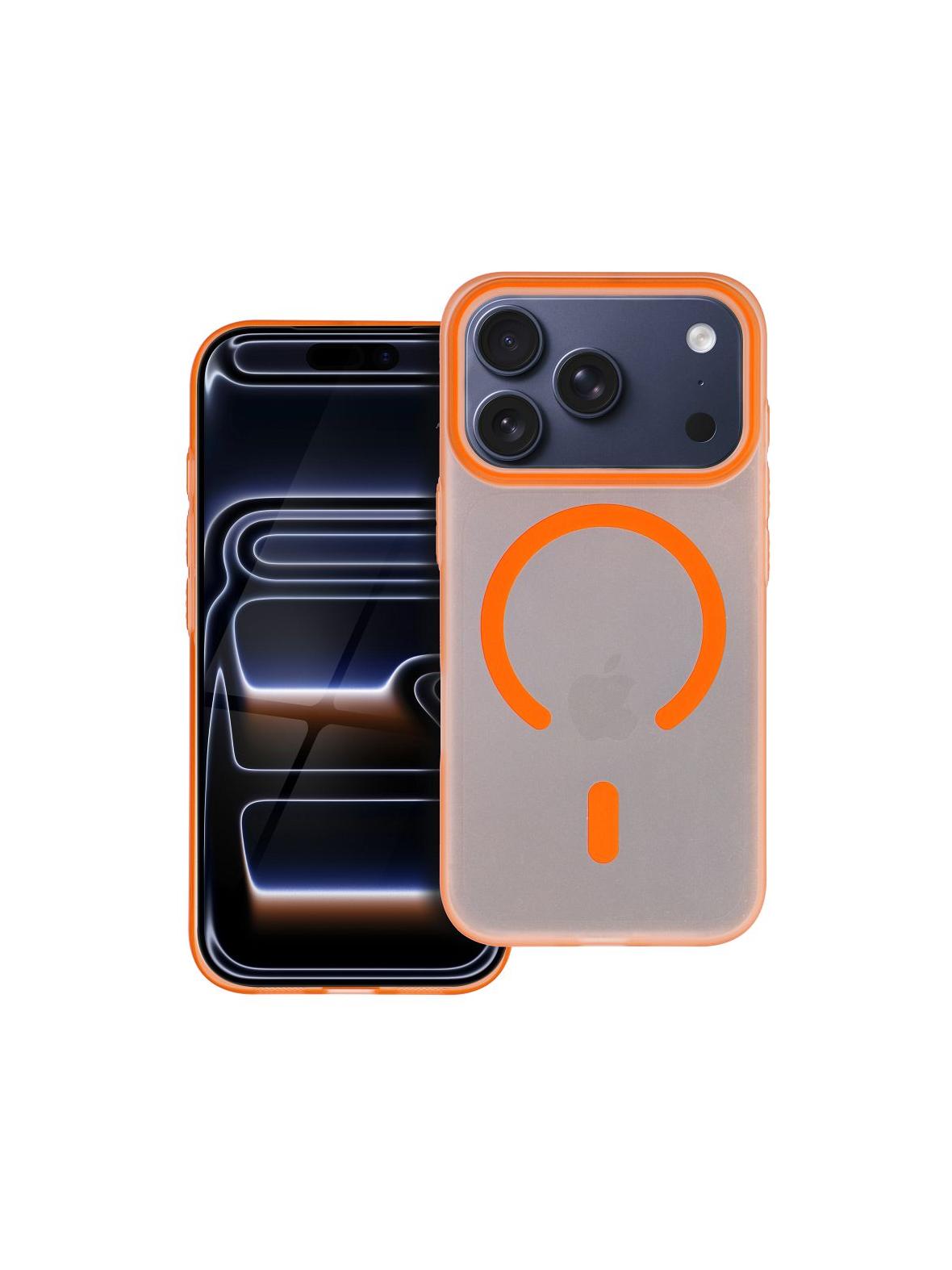 Futerał GO ORANGE kompatybilny z MagSafe do IPHONE 17 Air pomarańczowy