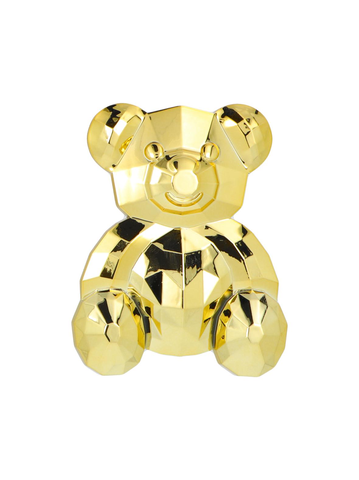 Stojak na telefon MIŚ - naklejany - złoty