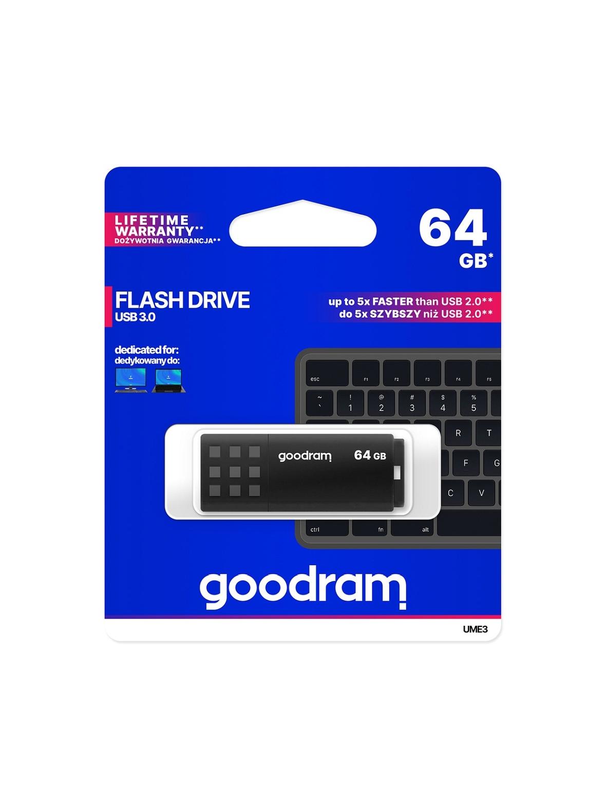 GOODRAM pendrive UME3 64GB USB3.2