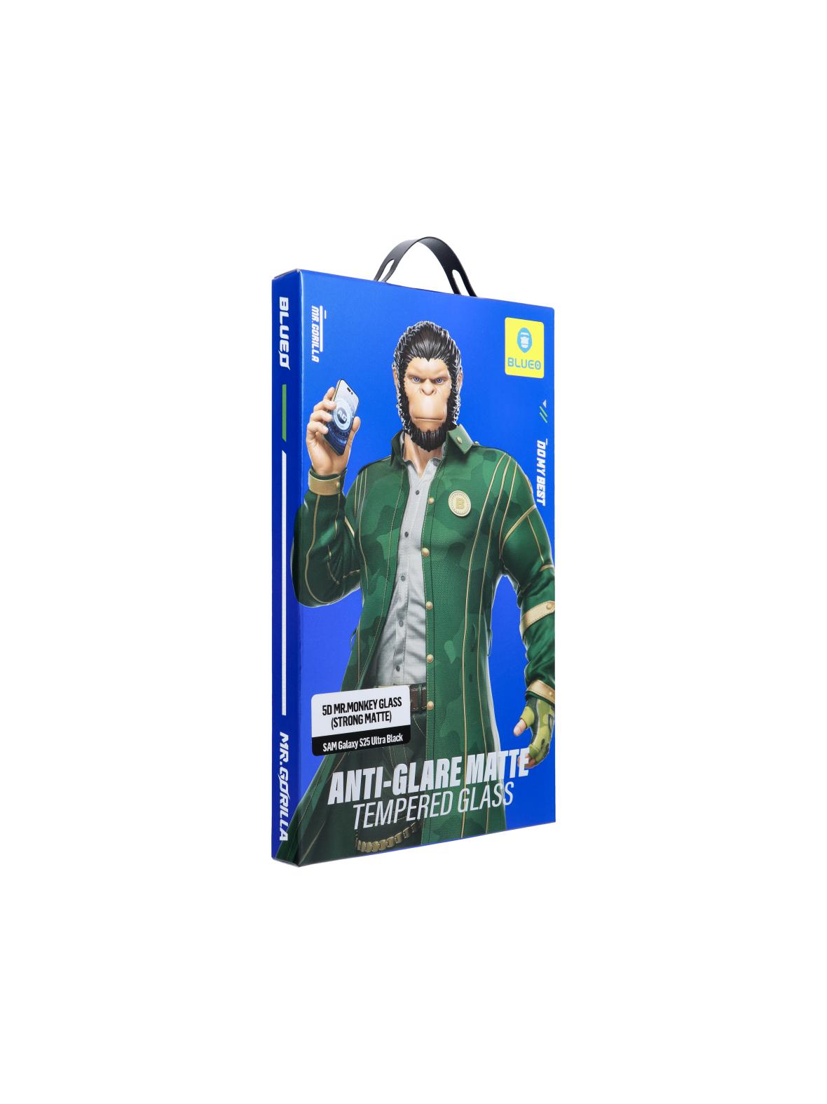 Szkło Hartowane 5D Mr. Monkey Glass - Samsung Galaxy S25 Ultra (AG Matte Glass)