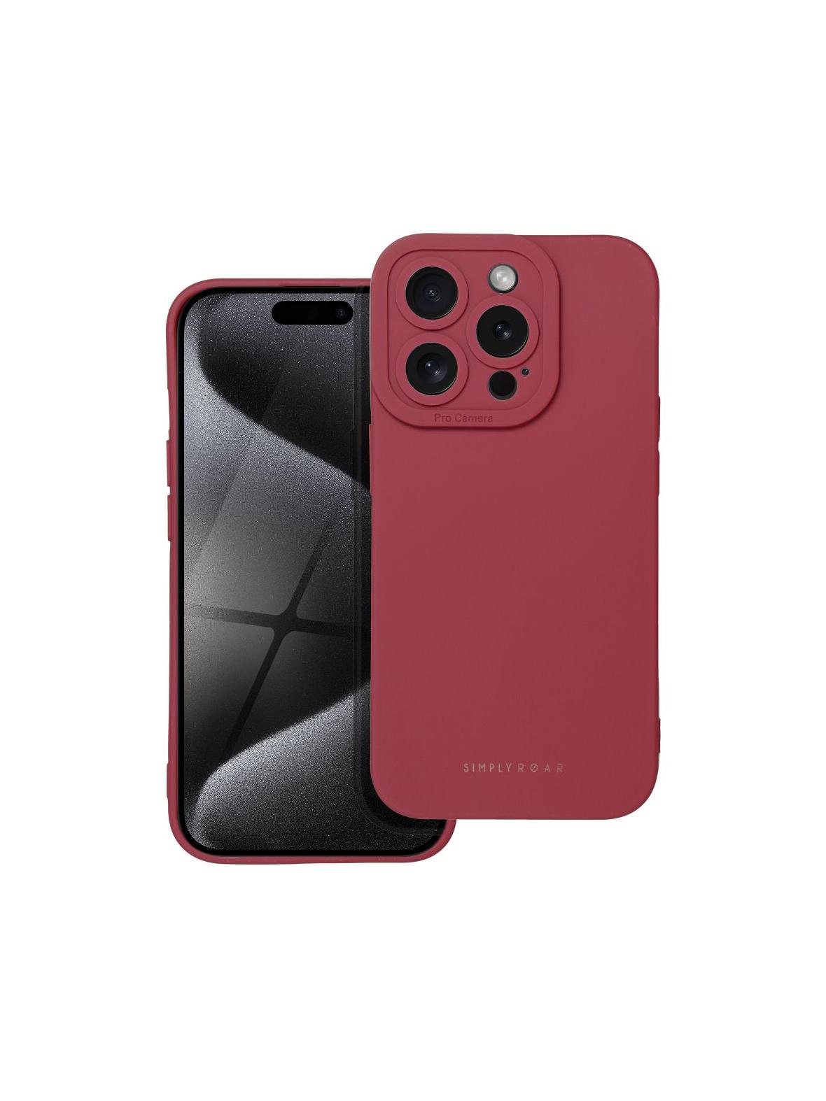 ROAR futerał LUNA do IPHONE 15 Pro czerwony