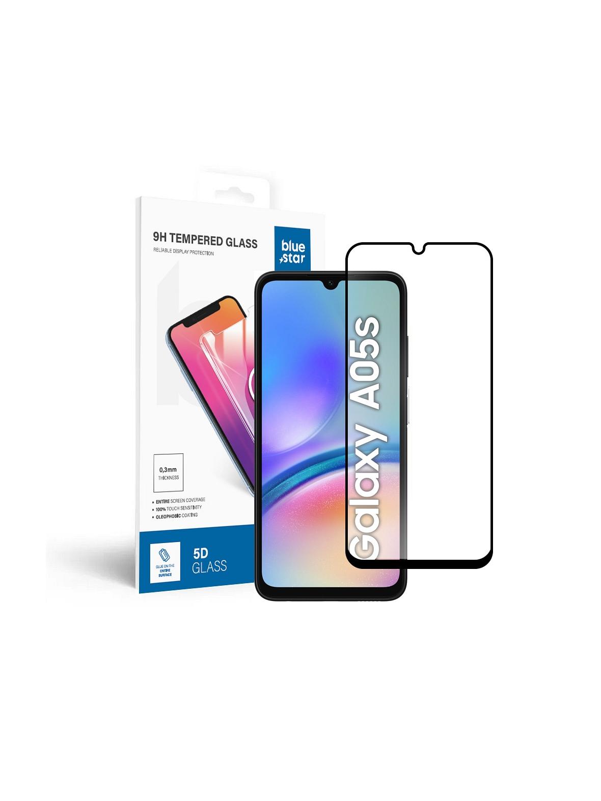 Szkło hartowane do Samsung Galaxy A05s (full glue / case friendly) Blue Star 5D czarne