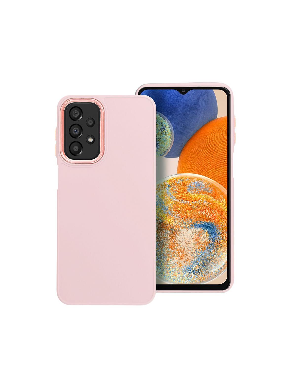 Futerał FRAME do SAMSUNG A23 5G pudrowy róż