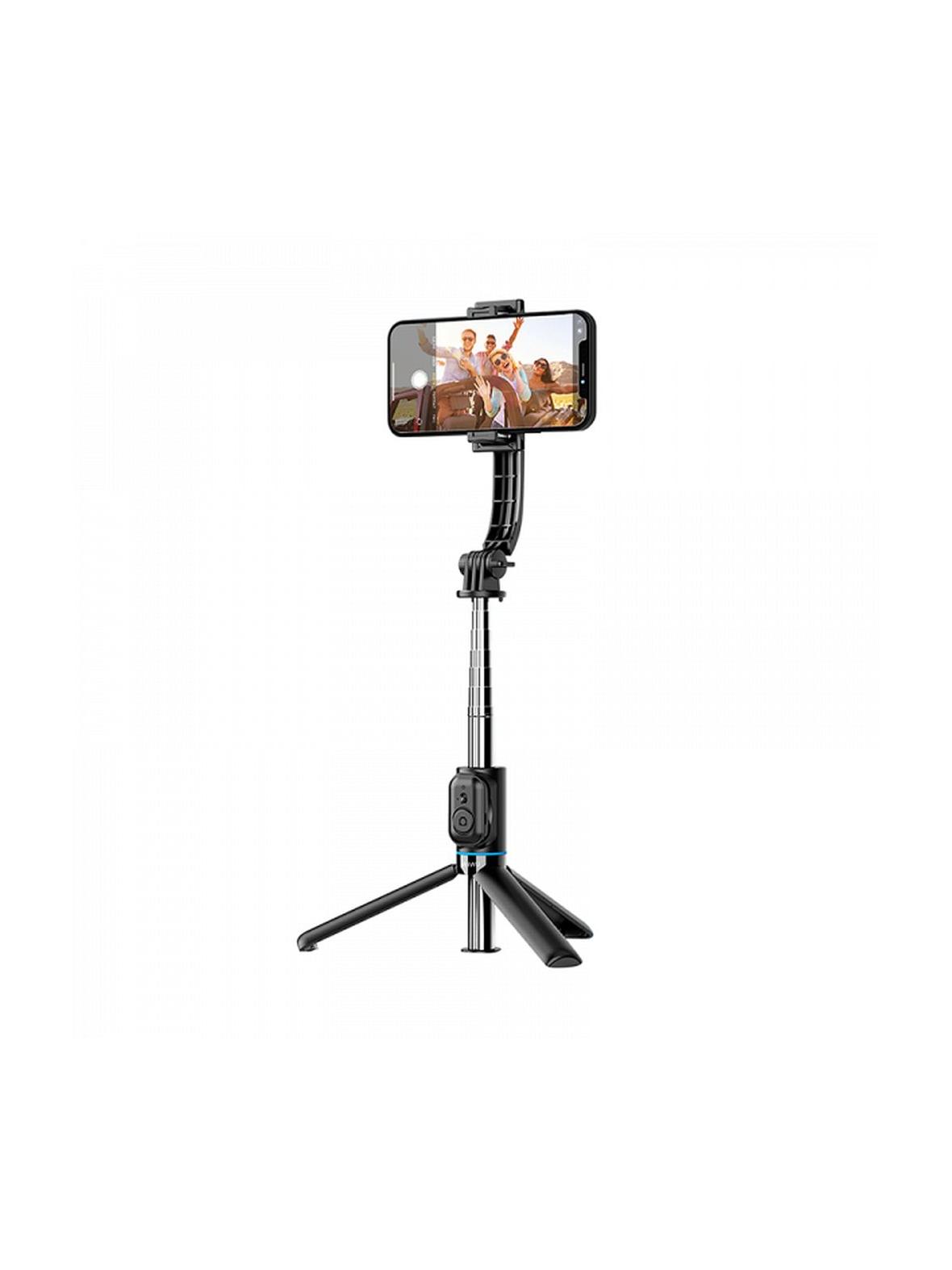 WiWU - Selfie stick Wi-SE001 z funcją tripoda i odczepianym uchwytem