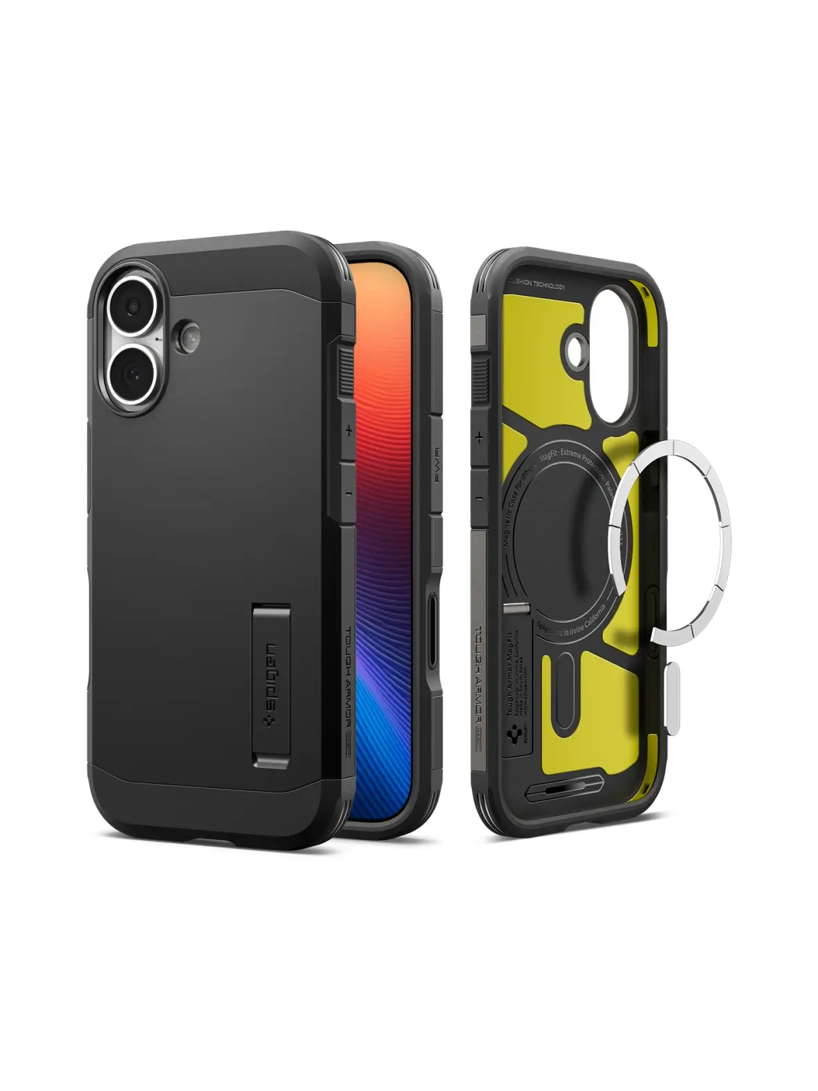 SPIGEN futerał TOUGH ARMOR MAG kompatybilny z MagSafe do IPHONE 17 black