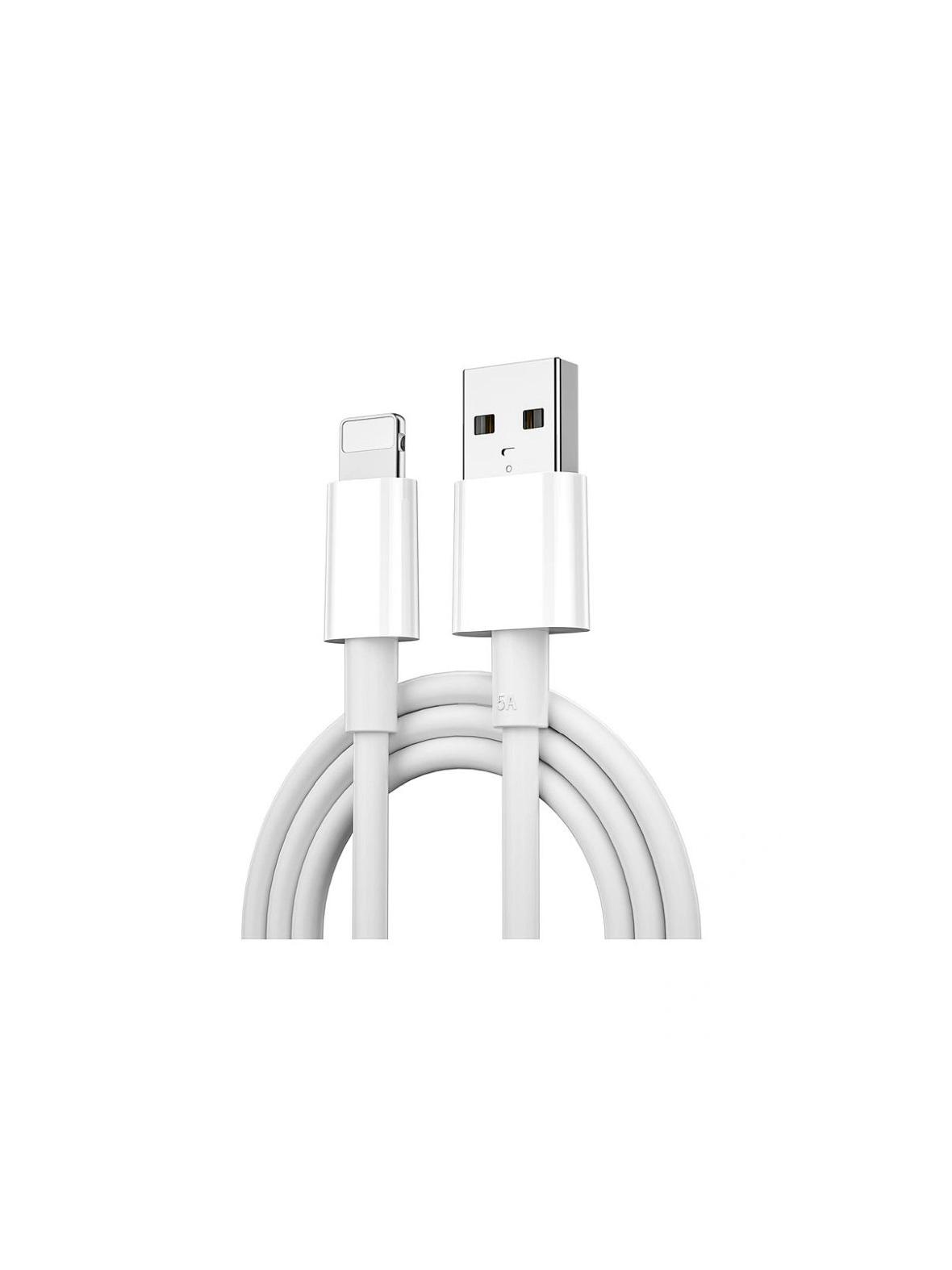 Kabel USB A do USB C Wiwu 5A Wi-C007 biały