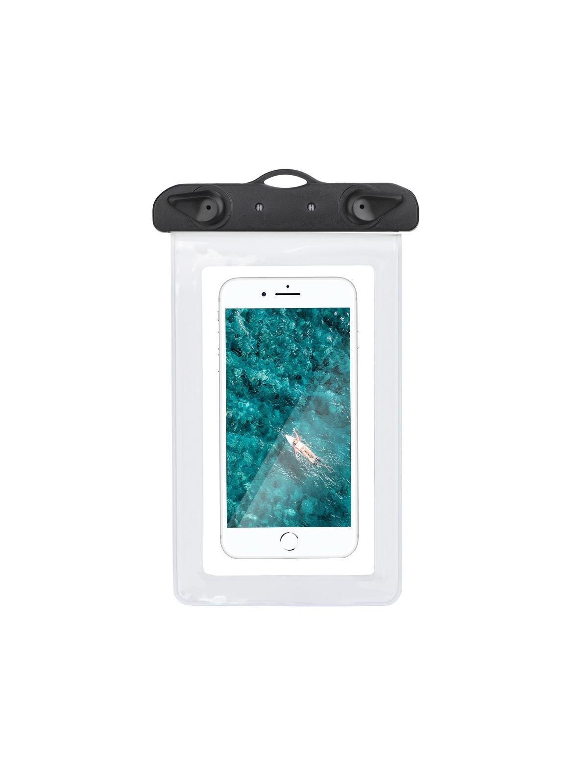 Etui wodoodporne uniwersalne z plastikowym zamknięciem białe