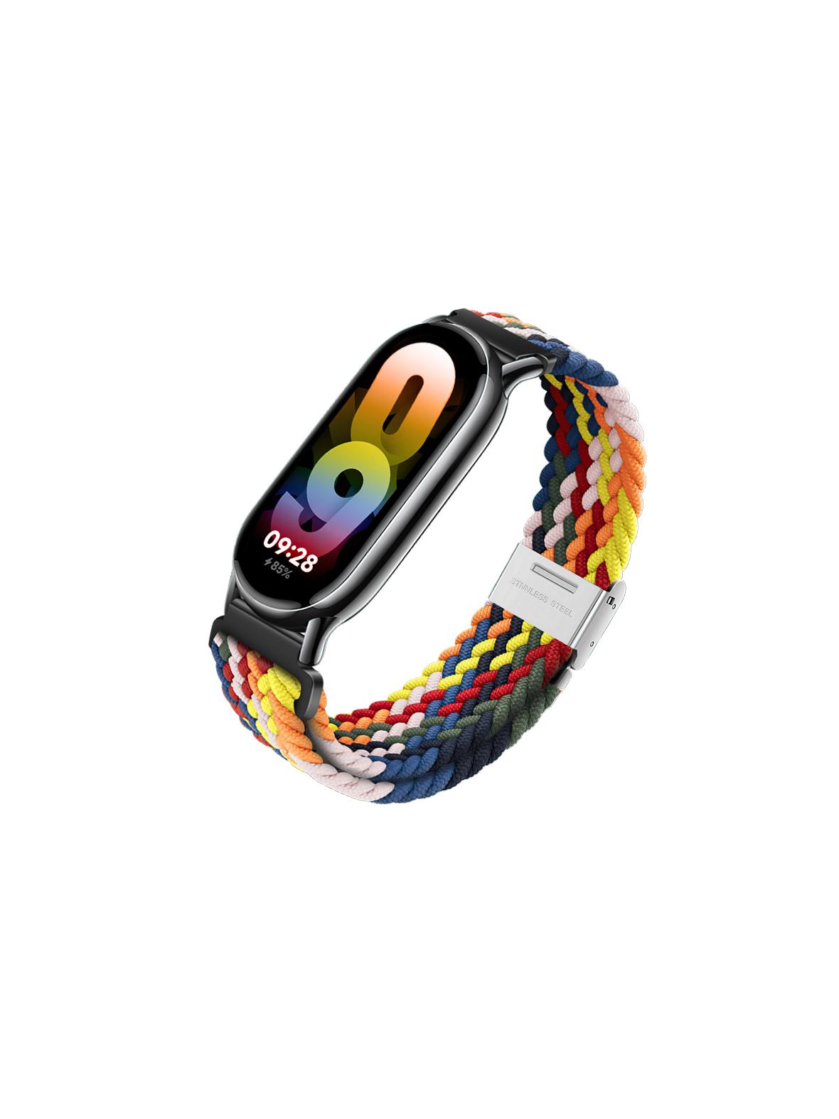 Pasek do Mi Band 8 Xiaomi Forcell F-Design FX5 sprzączka włókno poliestrowe siedem kolorów