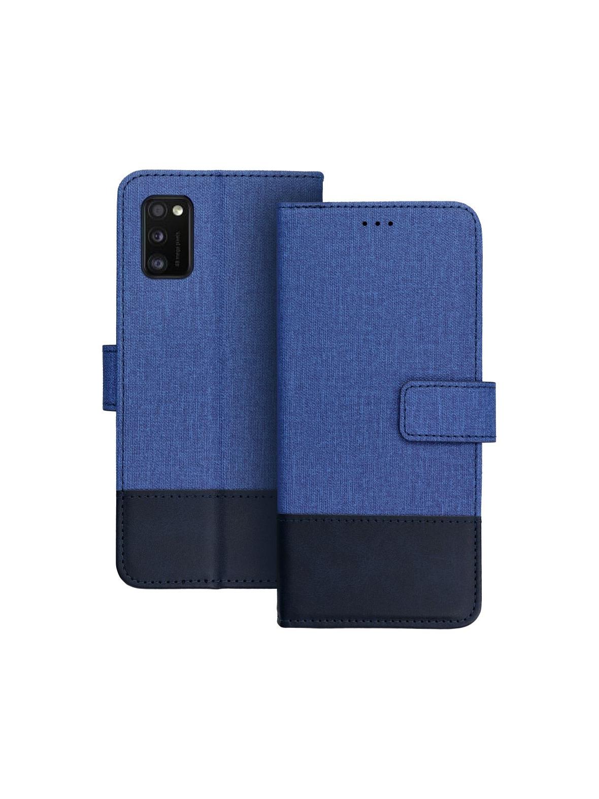 Kabura GOMMA Book do SAMSUNG A41 niebieski