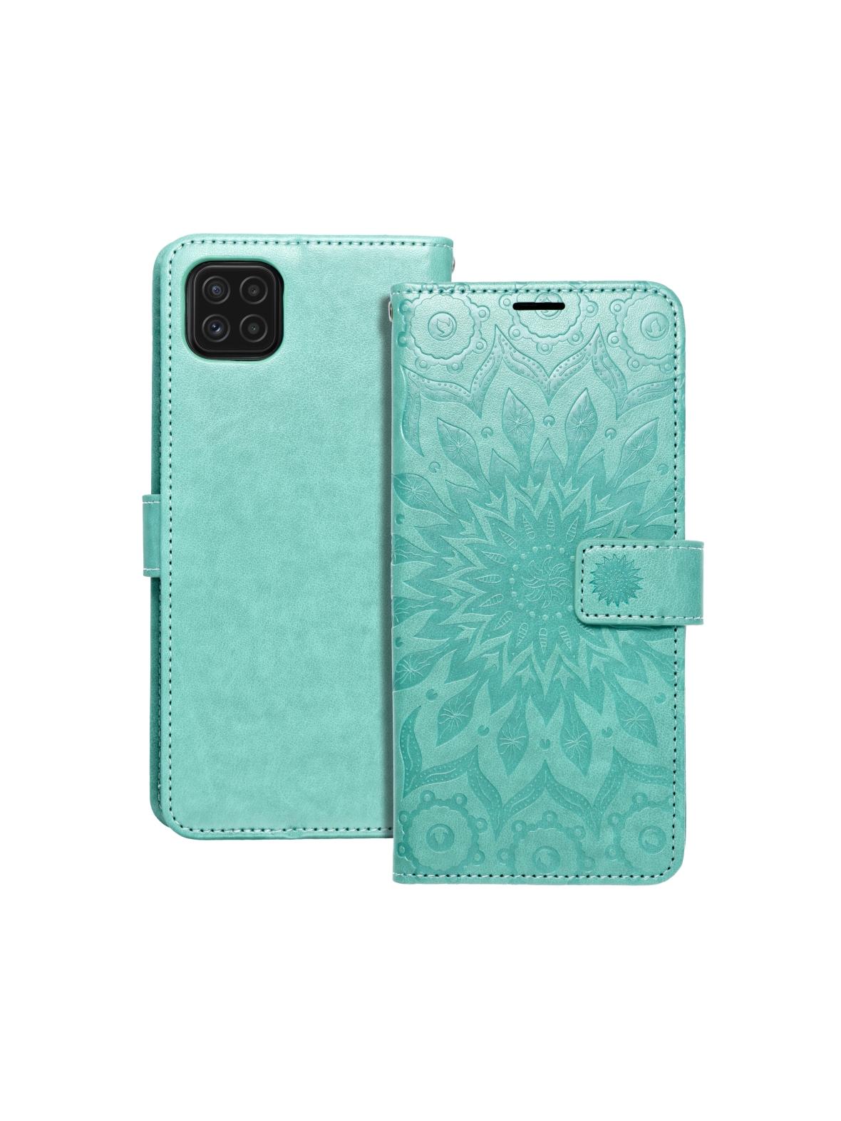 Kabura MEZZO Book do SAMSUNG A22 5G mandala zielony