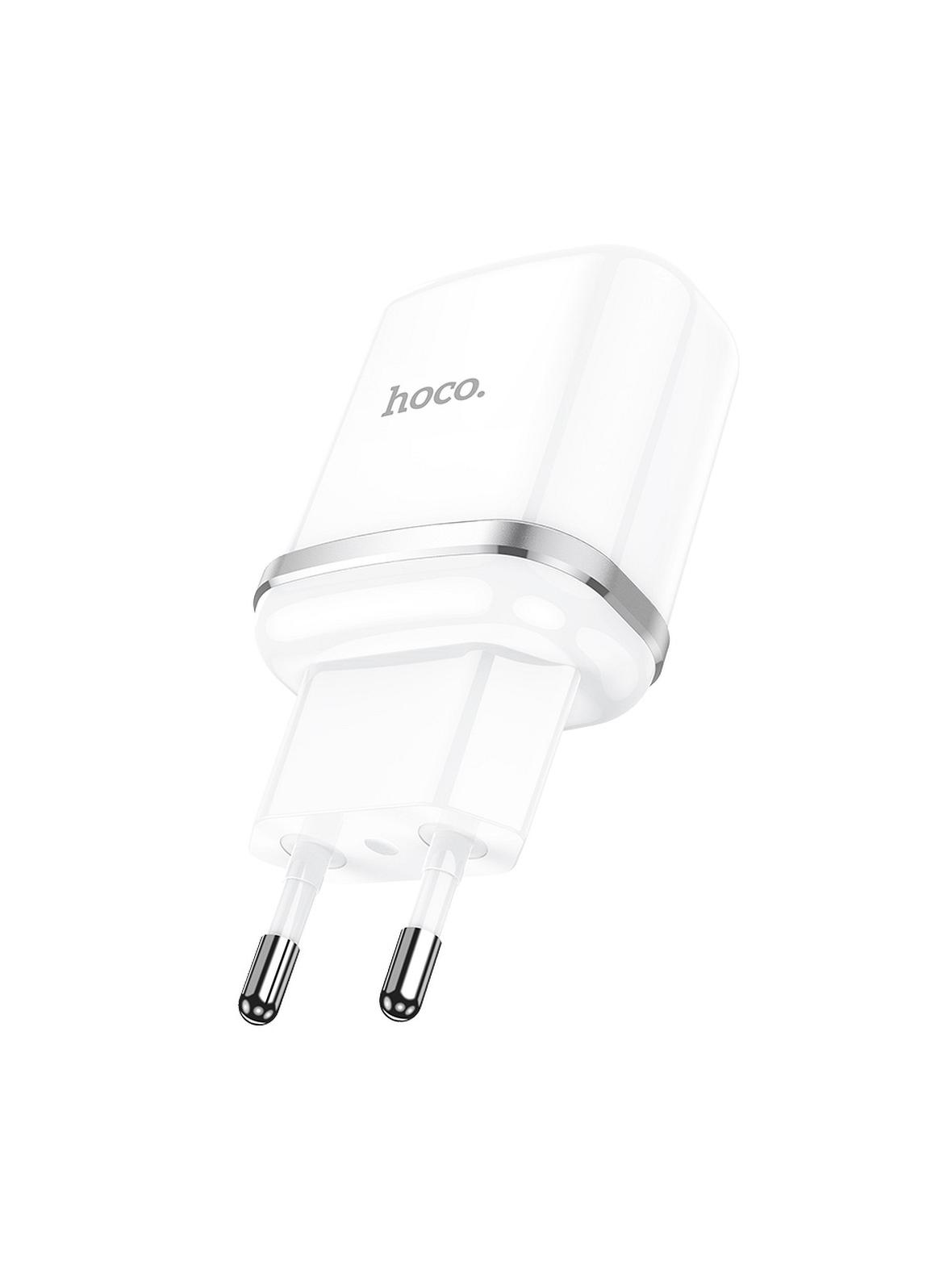 Ładowarka sieciowa do telefonu Hoco USB A QC3.0 3A 18W N3 biała