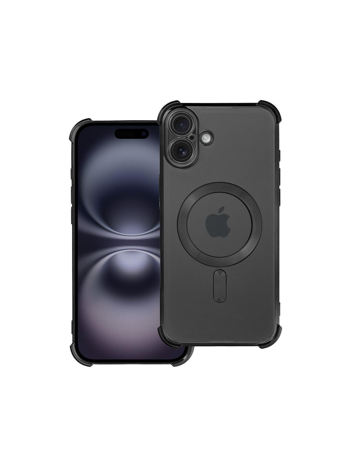 Futerał ANTISHOCK ELECTRO do IPHONE 16 Plus kompatybilny z MagSafe czarny