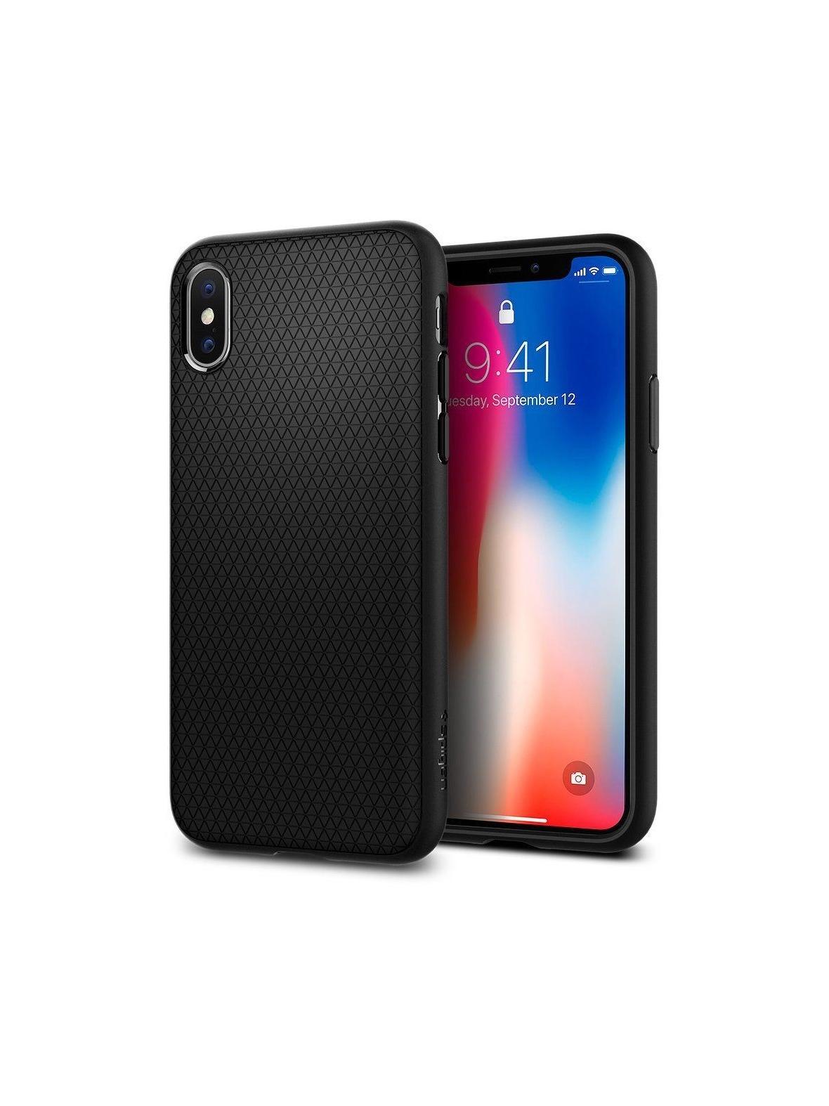 Futerał SPIGEN Liquid Air do IPHONE 7 / 8 / SE 2020 / SE 2022 black