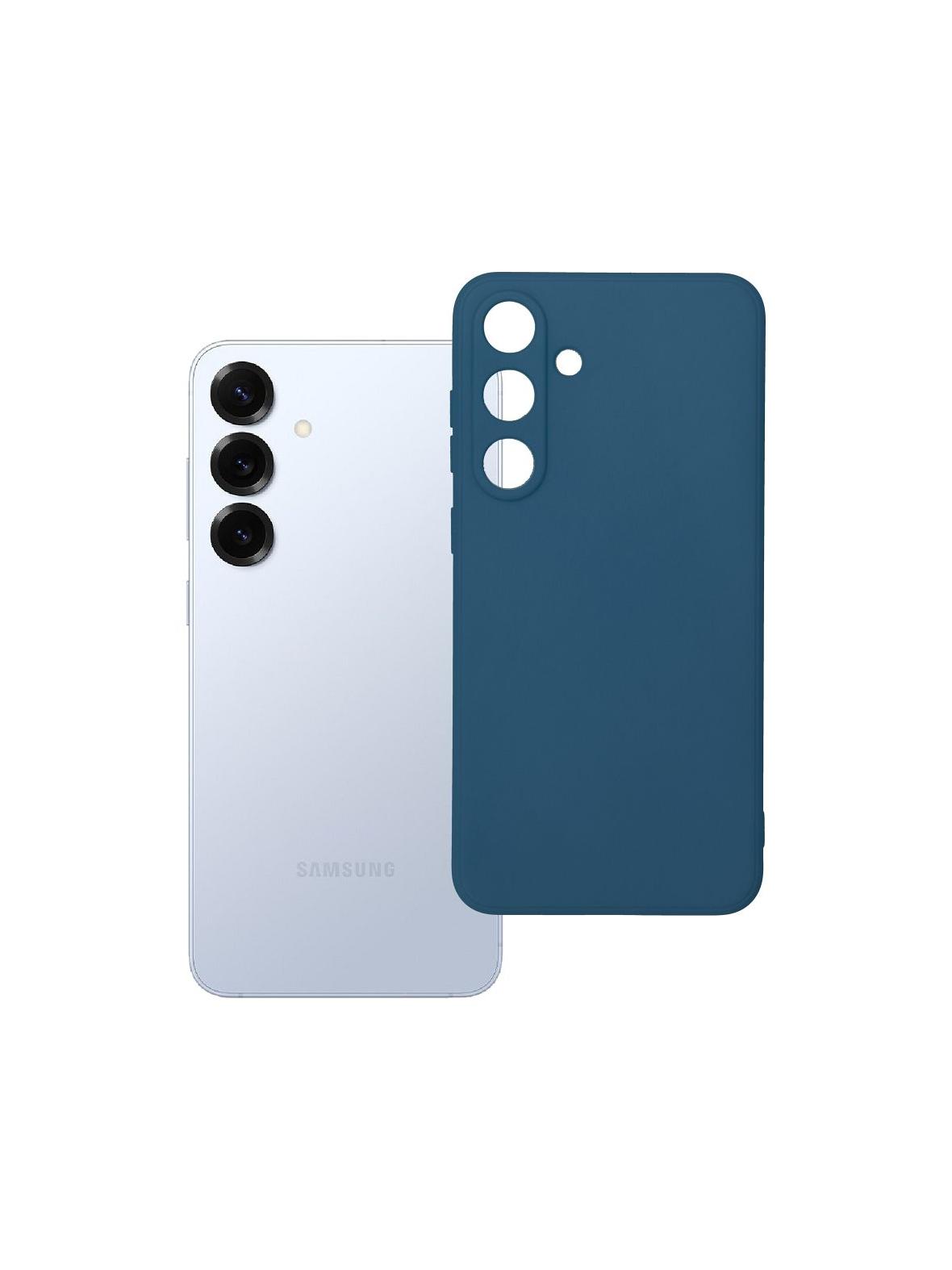 Futerał SOFT do SAMSUNG S25 Plus ciemny niebieski