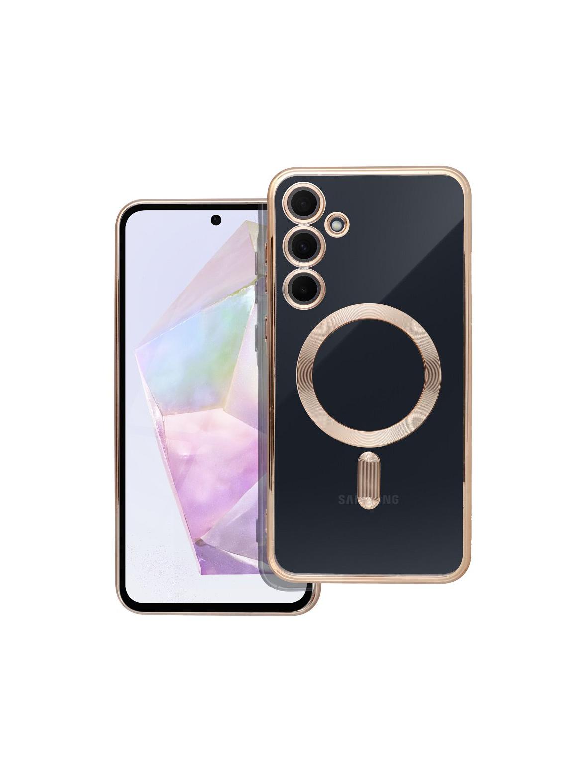 Futerał ELECTRO MAG COVER kompatybilny z MagSafe do SAMSUNG A35 złoty