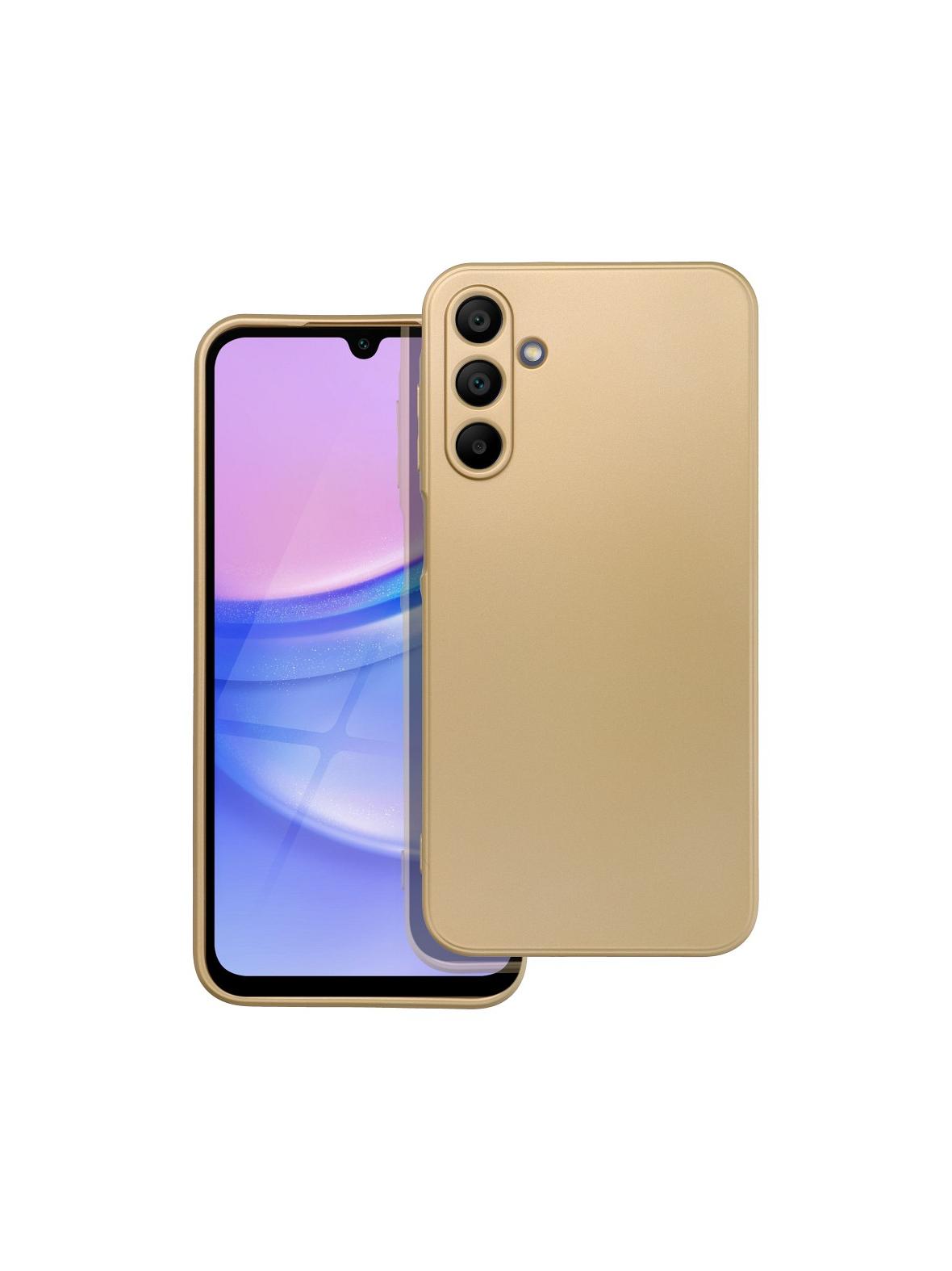 Futerał METALLIC do SAMSUNG A15 5G / A15 4G złoty
