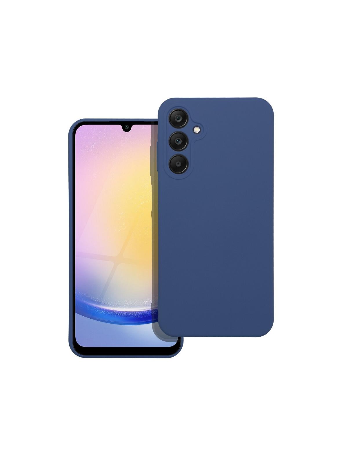 Futerał SILICONE do SAMSUNG A25 5G niebieski