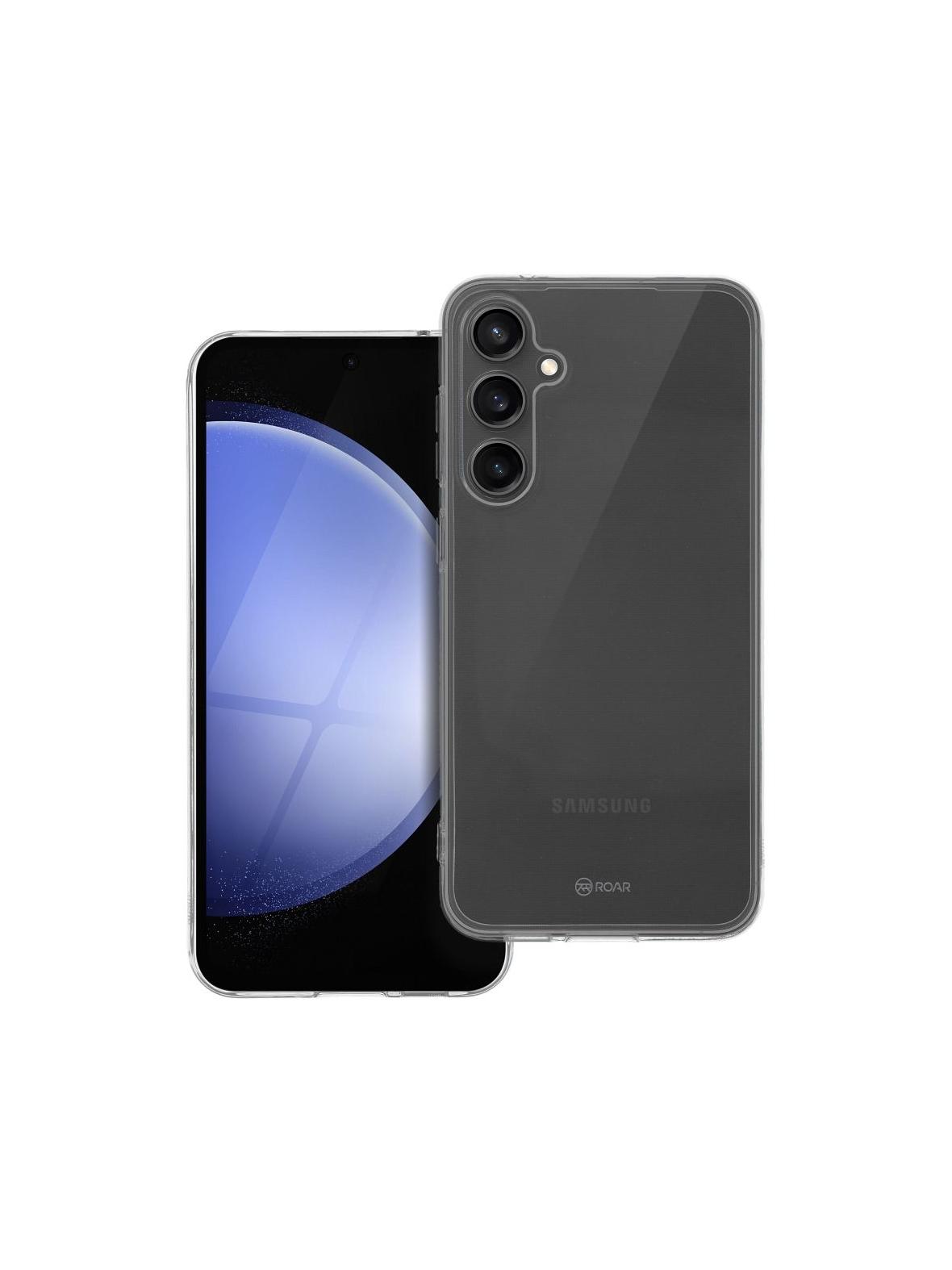 ROAR futerał ALL DAY COLORFUL JELLY do SAMSUNG S23 FE 5G transparentny