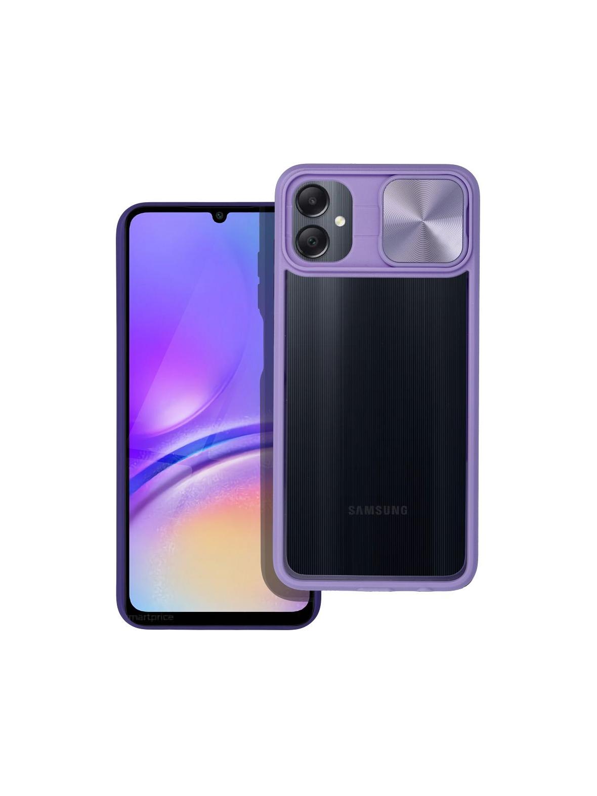 Futerał SLIDER do SAMSUNG A05 fioletowy