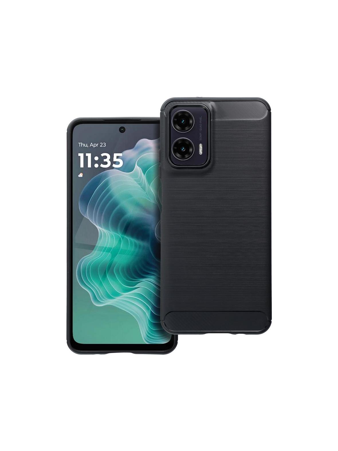 Futerał CARBON do MOTOROLA G35 5G czarny