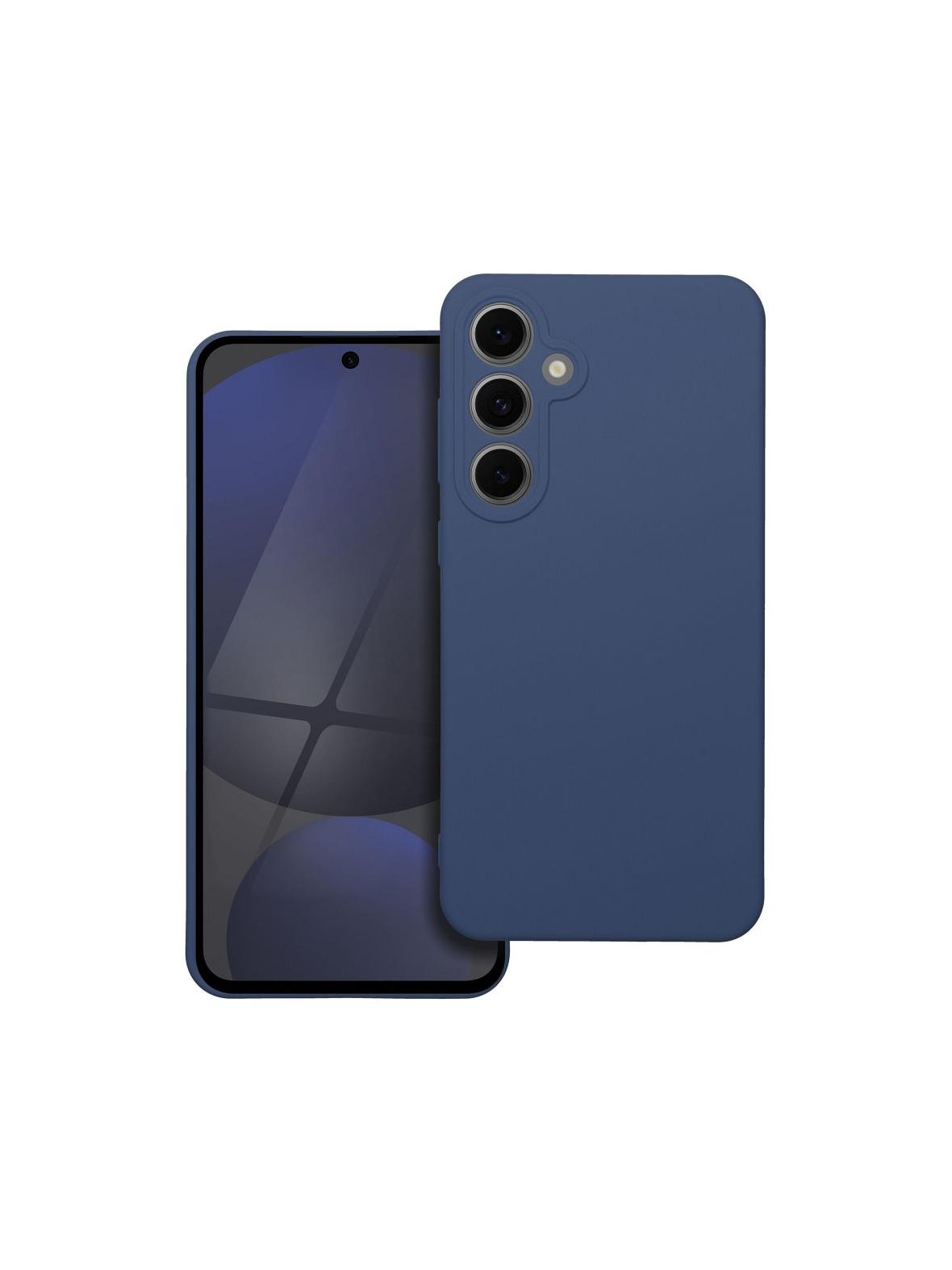 Futerał SILICONE do SAMSUNG S24 FE niebieski