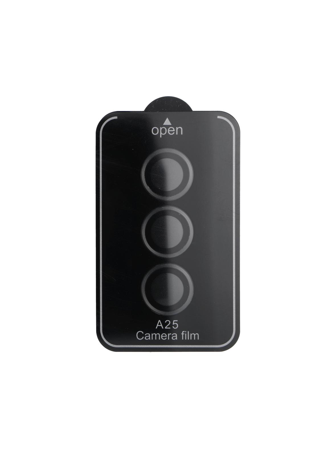 Osłona aparatu PROTECTOR 9H + aplikator do SAMSUNG A25 czarna