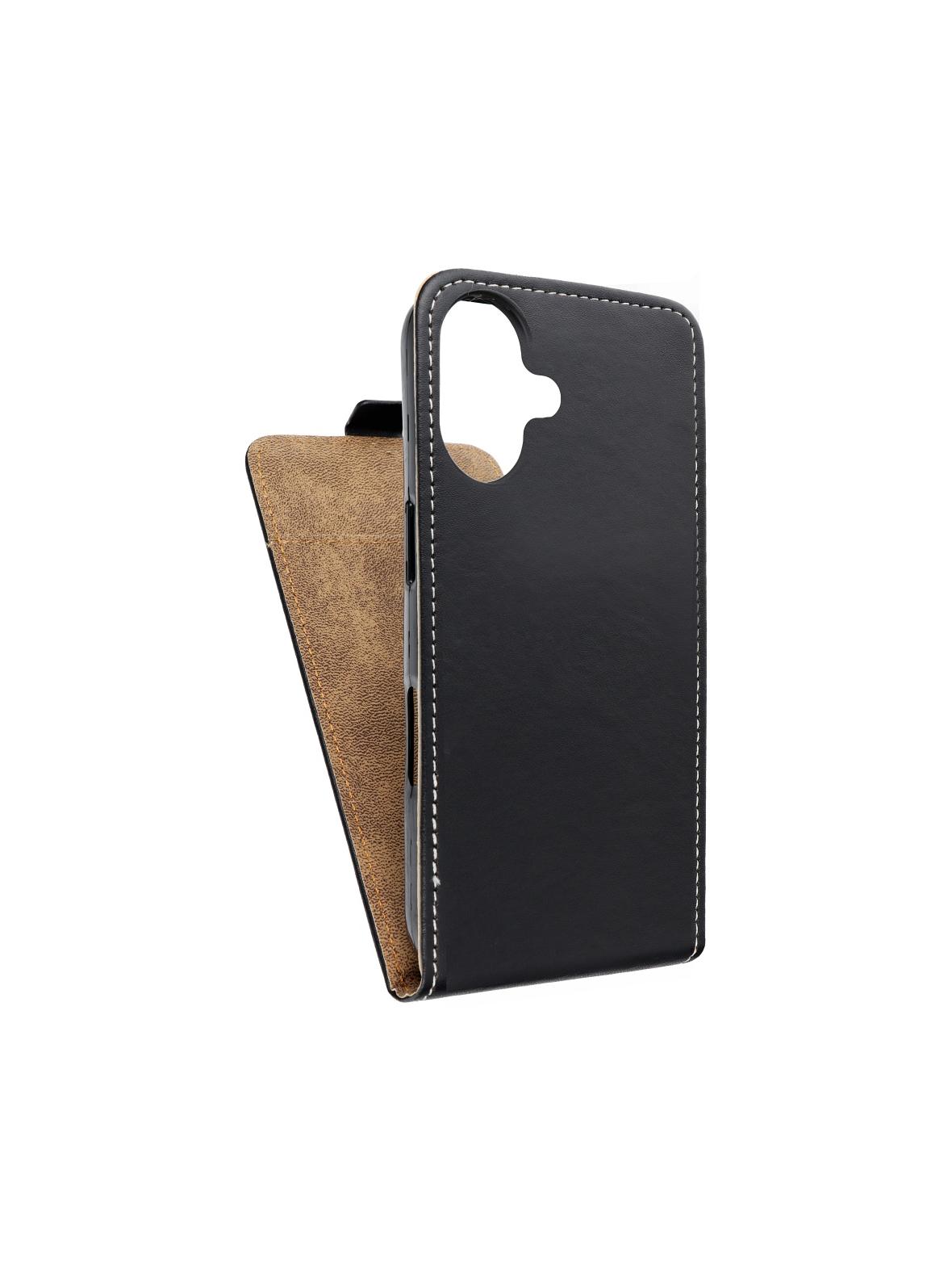 Kabura SLIM FLEXI FRESH Pionowa do IPHONE 16 czarny