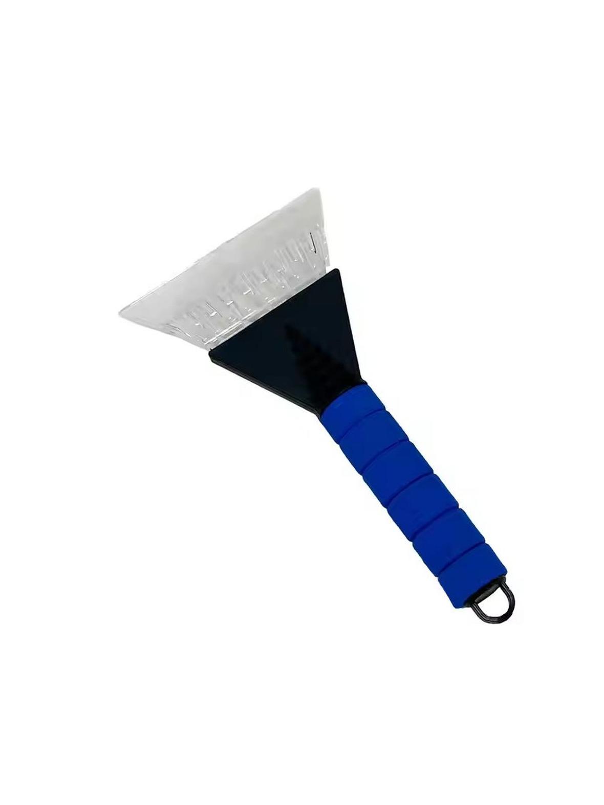 Skrobaczka do odśnieżania auta niebieska