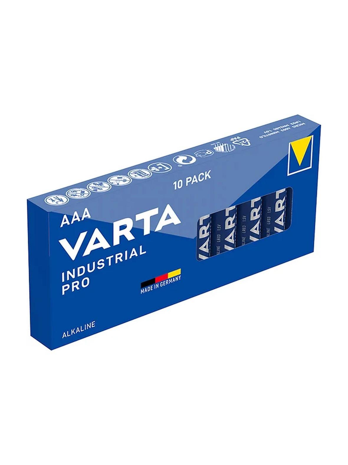 VARTA bateria alkaliczna R3 (AAA) Industrial Pro 10 szt