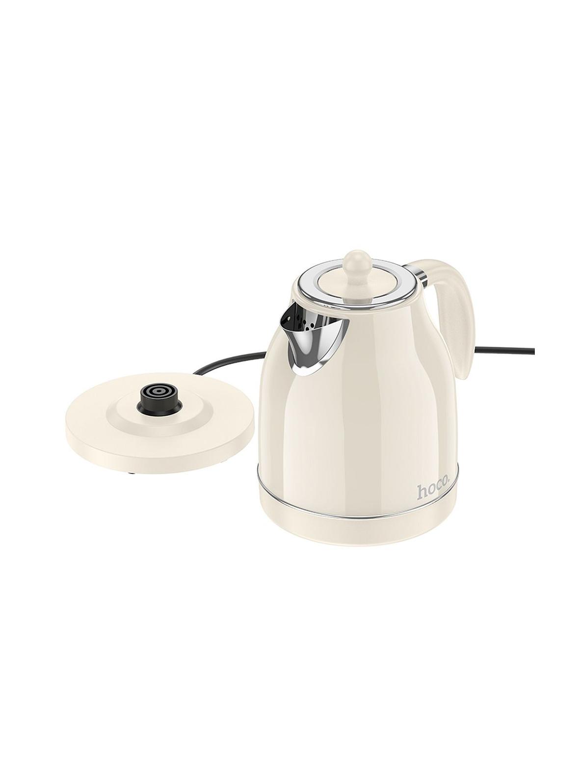 Czajnik elektryczny Hoco w stylu Retro 1,7L HE10 biały