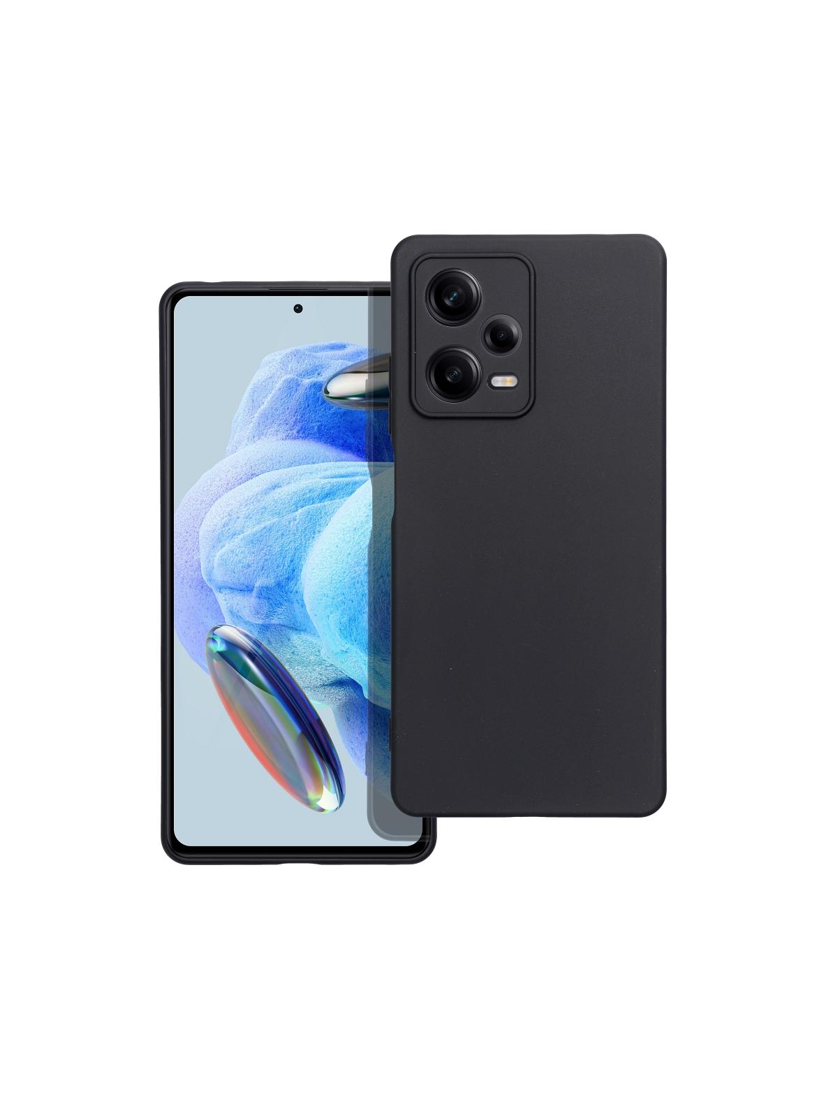 Futerał MATT do XIAOMI Redmi Note 12 Pro 5G czarny