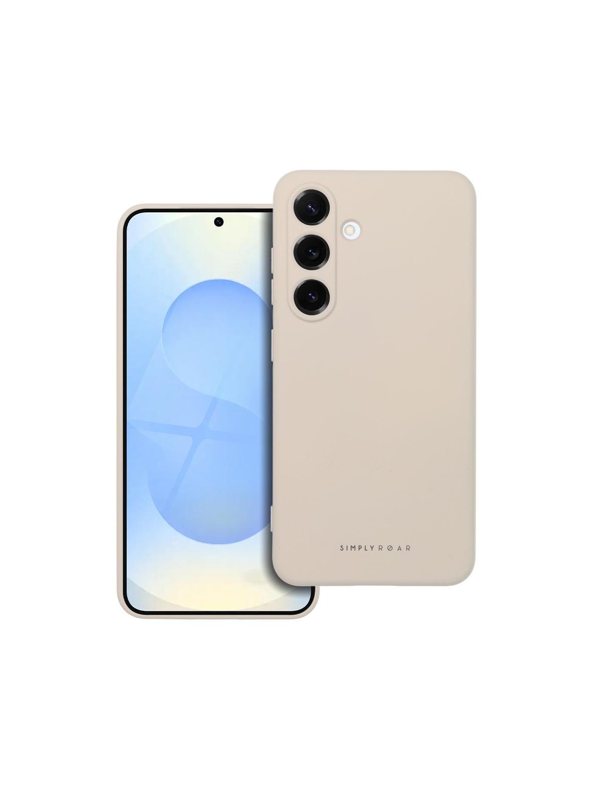 ROAR futerał SPACE do SAMSUNG S25 Kremowy